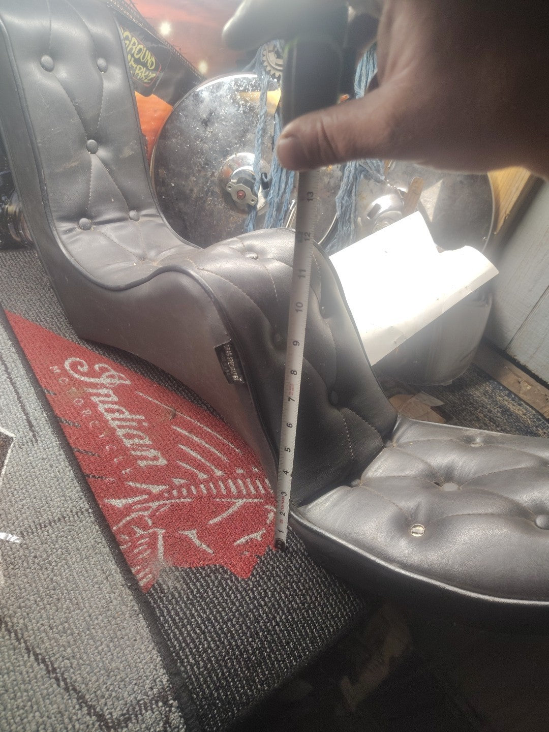 Vintage Drag SpecialtyHarley Panhead Shovelhead Sportster King&Queen Rigid Seat