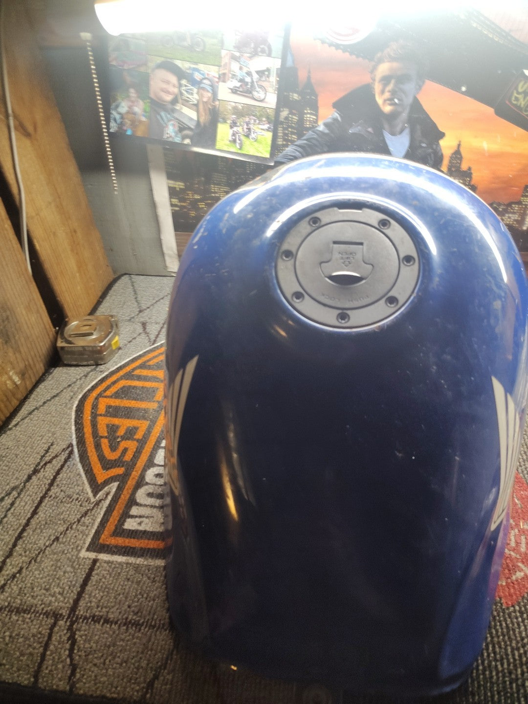 1991-1994 Honda CBR600F2 CBR 600 F2 Oem Gas Tank Fuel Petrol Cell purple Used