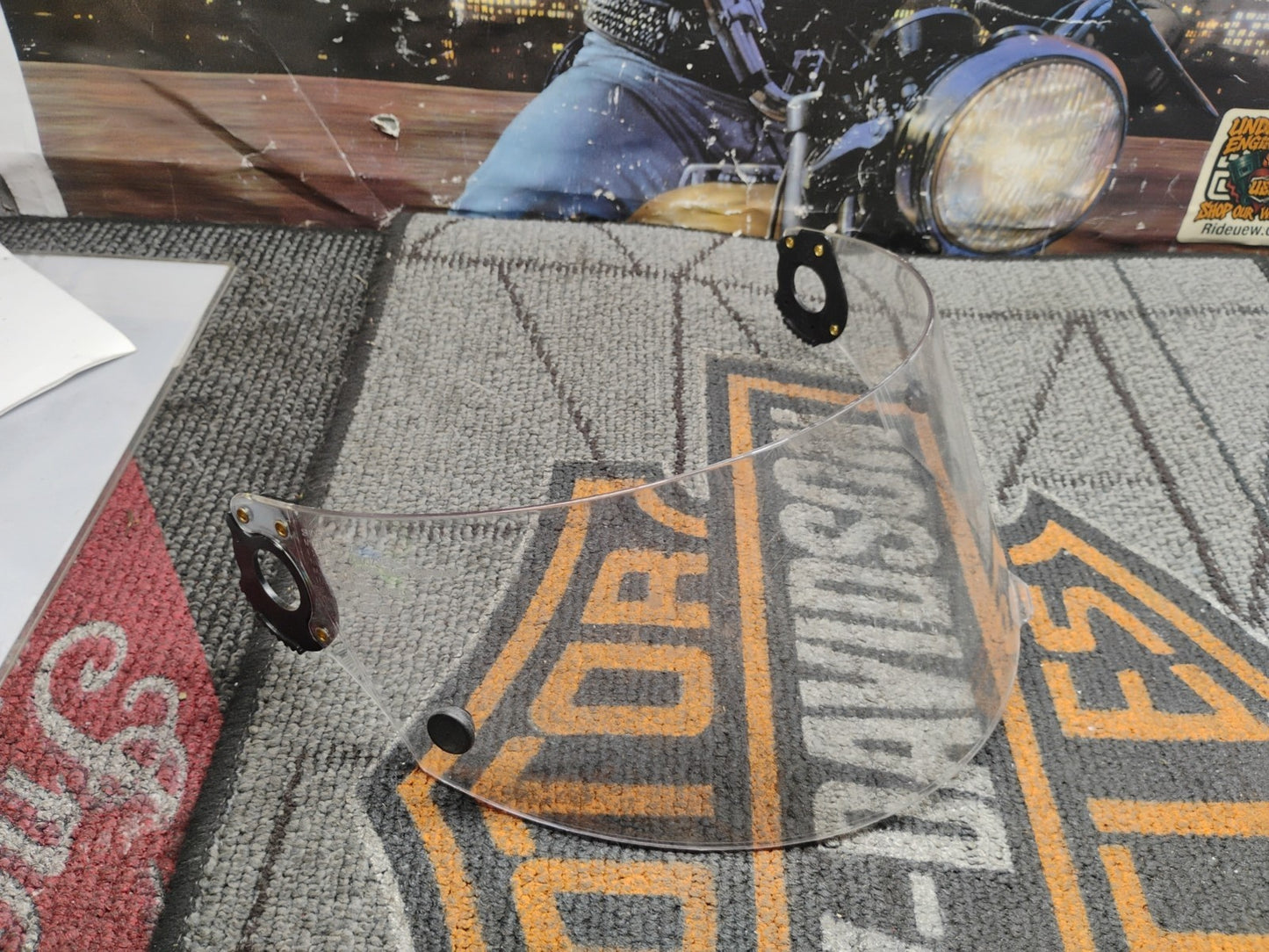 SHOEI  Model 0-20 Clear Face Shield Visor Motorcycle Helmet