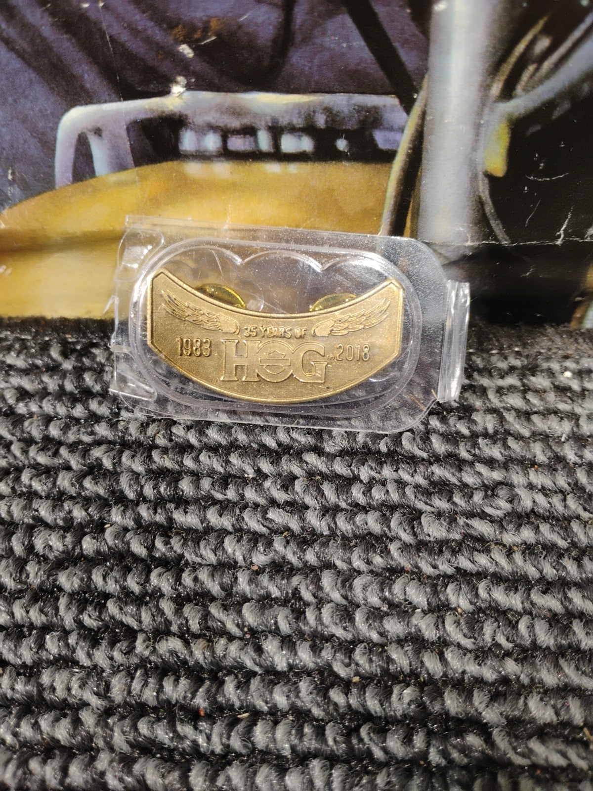 2018 Harley Davidson Harley Owners Group HOG Chapter Biker Rocker Pin NEW