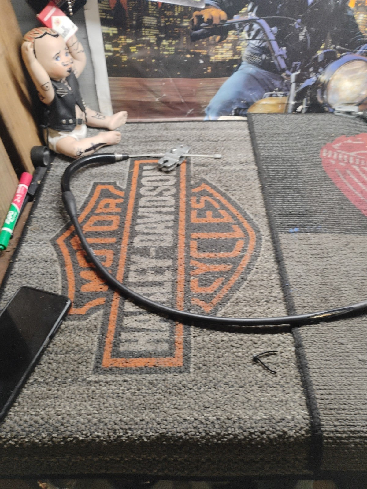 Harley OEM Trike Tri Glide 2019-2023 Freewheeler FLHTCUTG Parking Brake Cable P