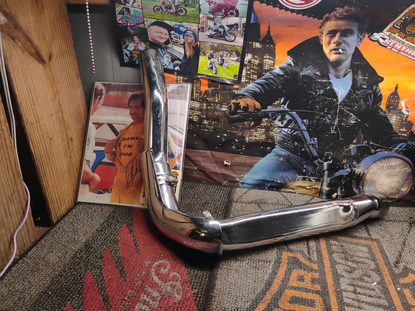 Harley-Davidson OEM Chrome Crossover Pipe '17-Later Trike Tri Glide 