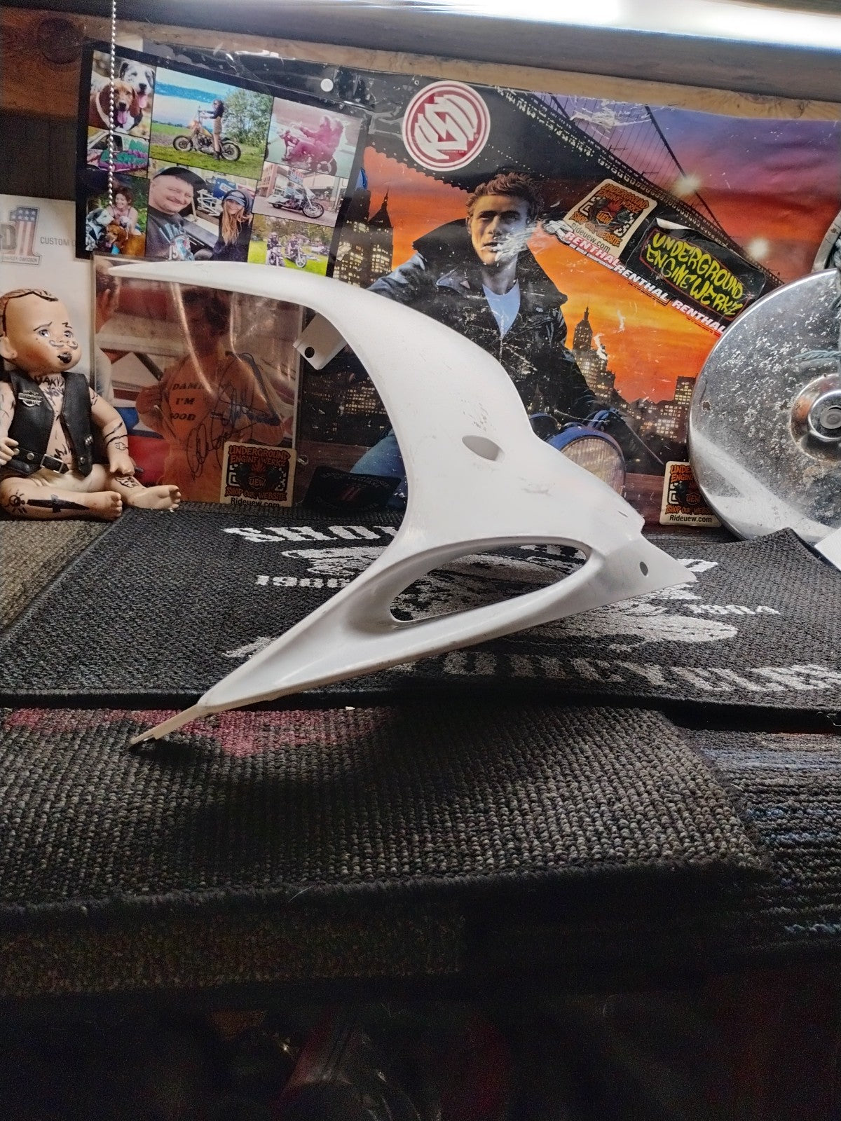 Front Nose Fairing Panel / Cowl For YAMAHA YZF R1 YZF-R1 2004-2006 LEFT SIDE