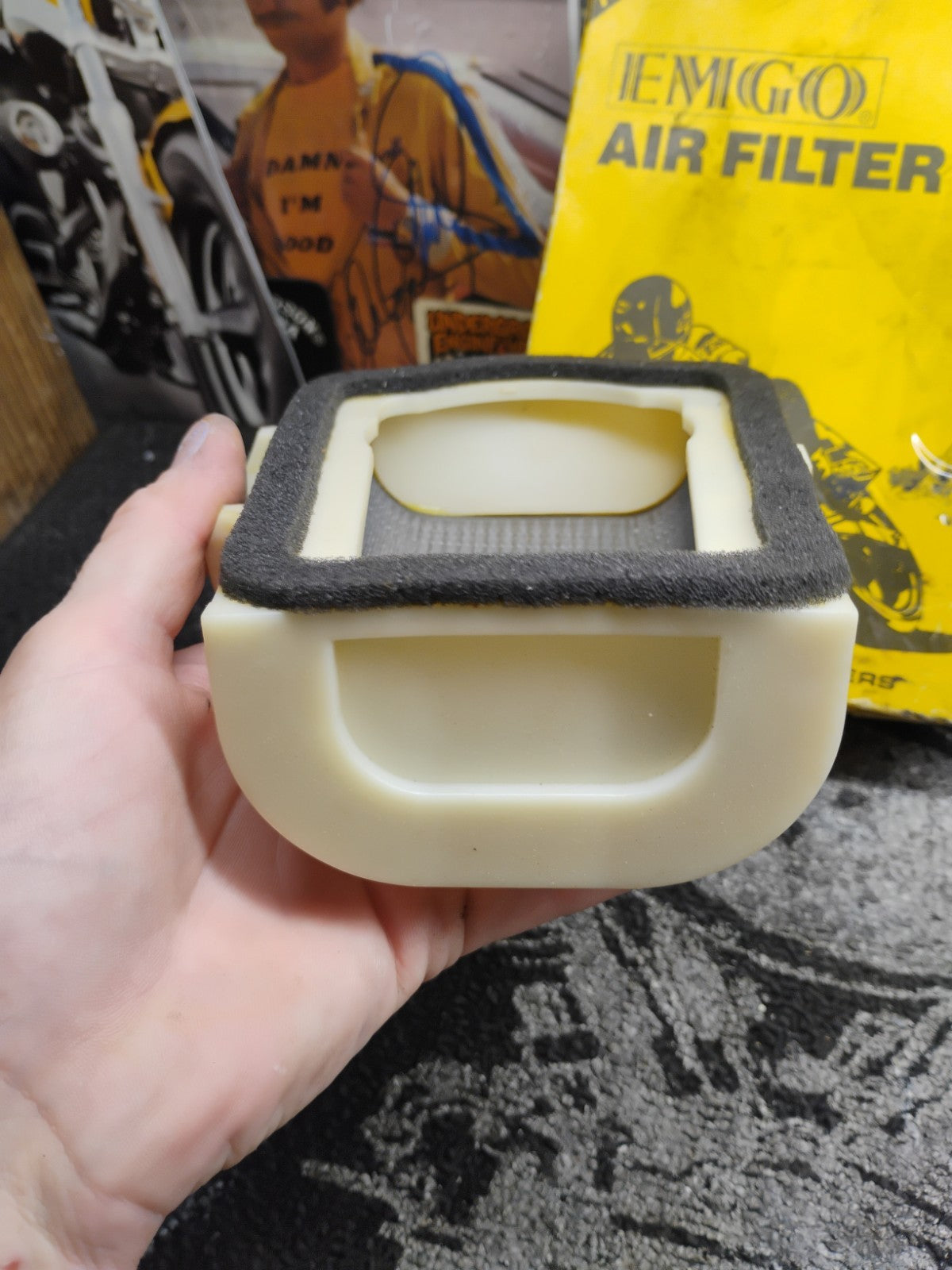 Yamaha XV 700 750 FJ 1100 1200 NEW NOS EMGO Air Filter  12-94360 