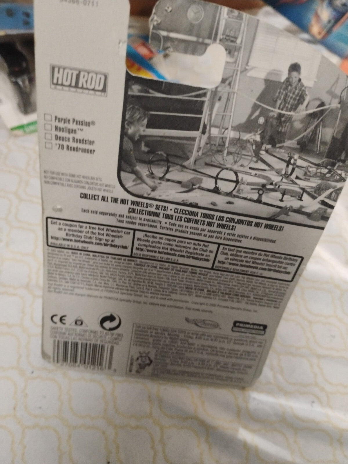 2002 Hot Wheels #108 Hot Rod Magazine Series 2/4 HOOLIGAN Green w/5 Spoke Wheels