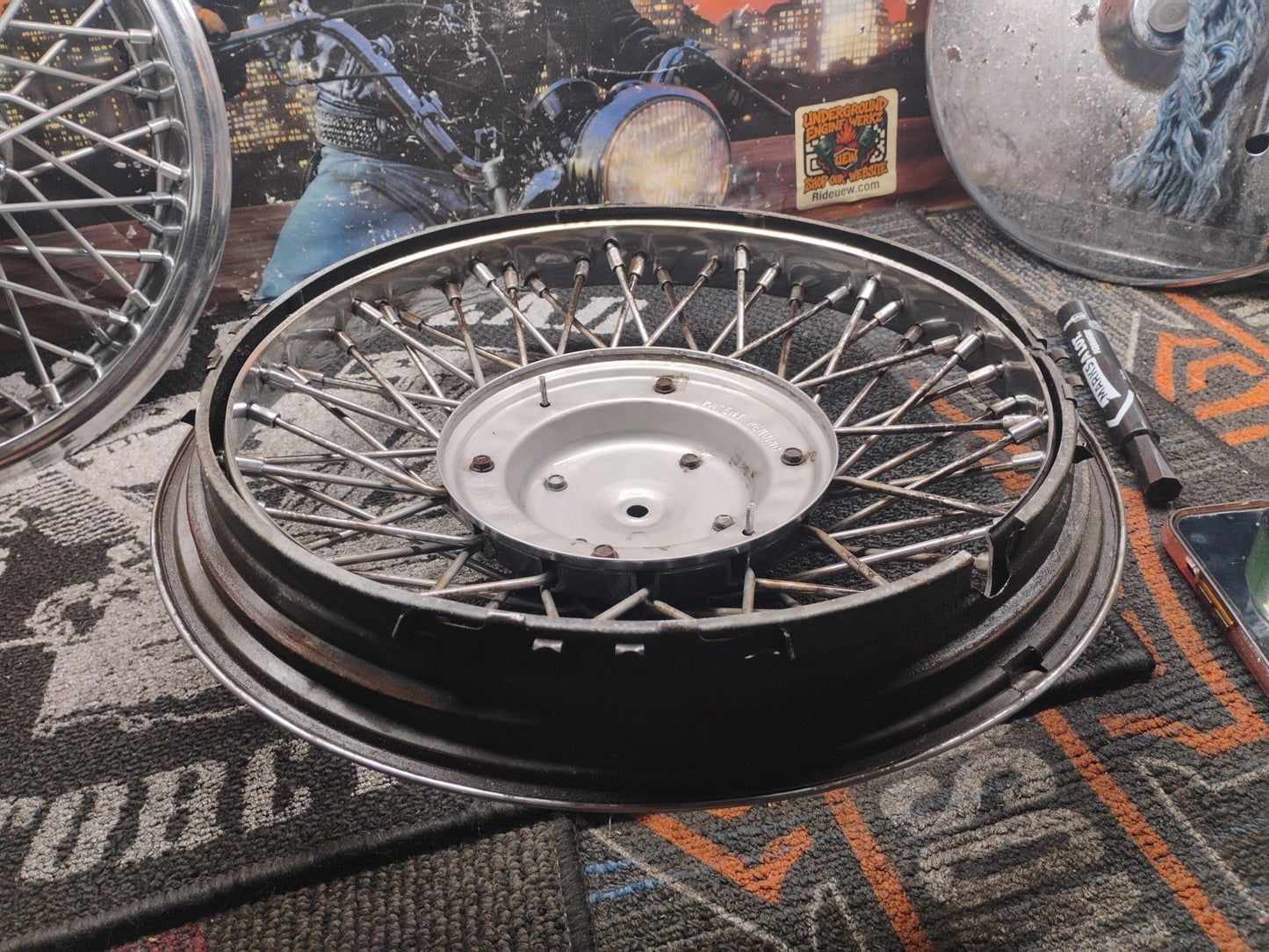 OEM 1983-1986 Oldsmobile Cutlass Ciera 14" Wire Hubcaps Wheel Covers GM 22515625