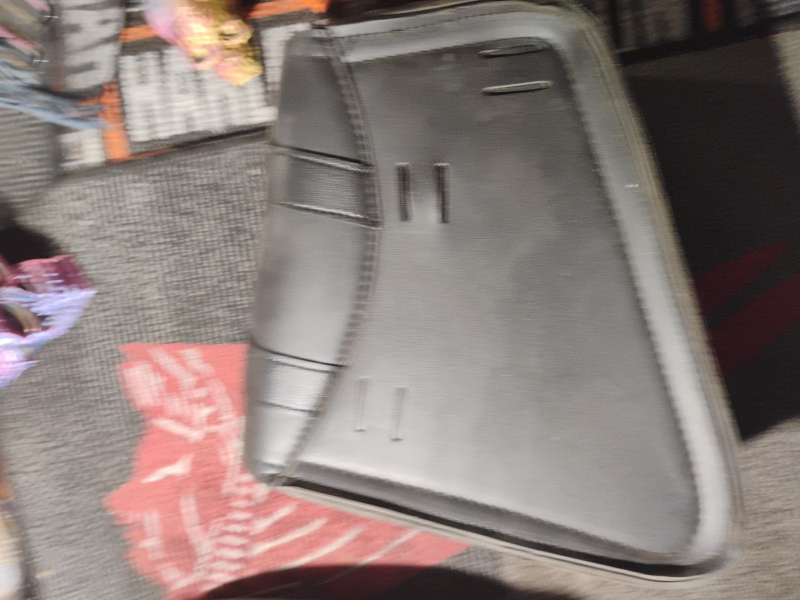 Vegan Leather Softtail Swing Arm Bags