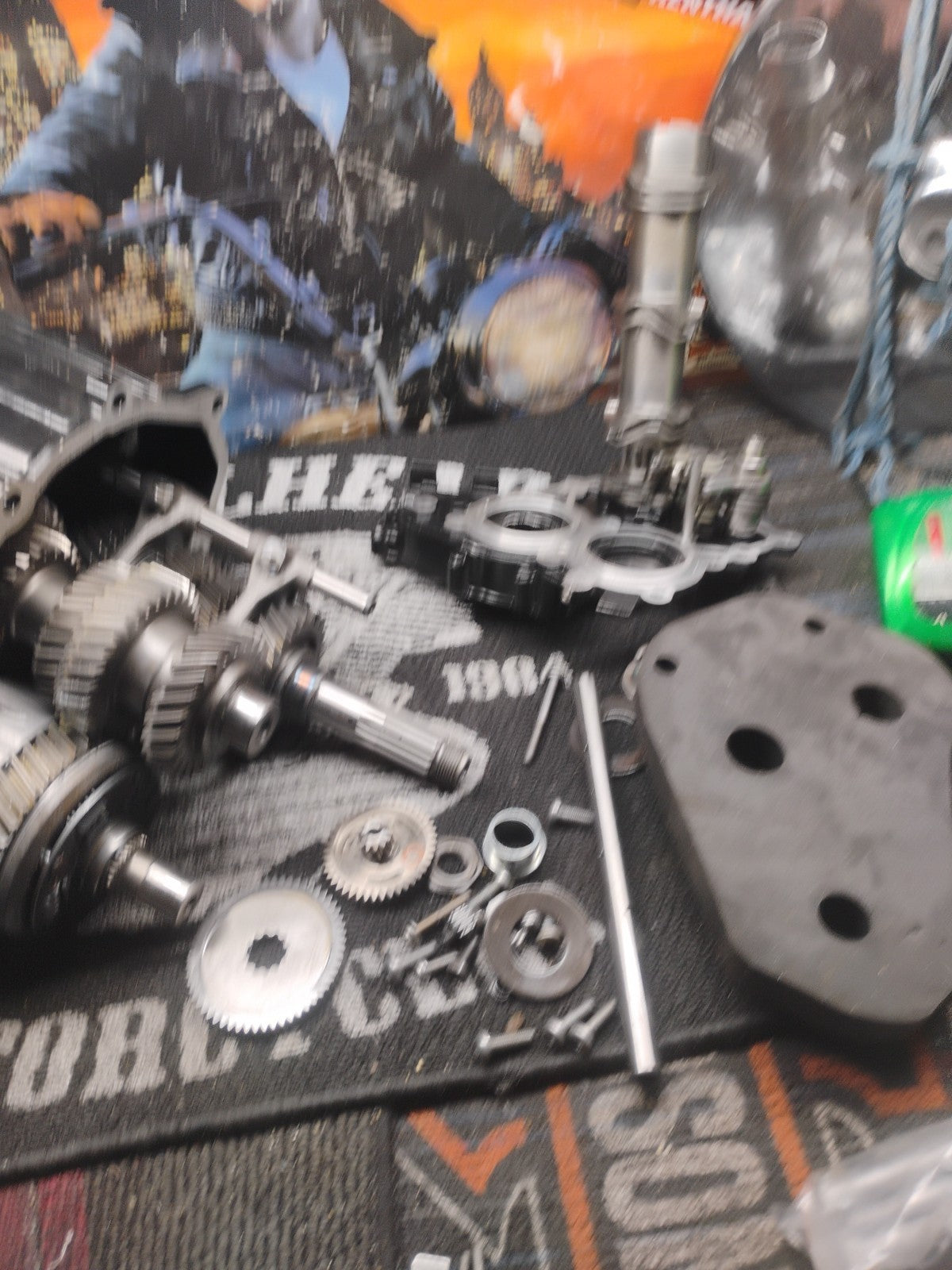 Title:  BMW R1200RS LC 2017 OEM TRANSMISSION GEARBOX INTERNALS SHAFTS GEARS LOW
