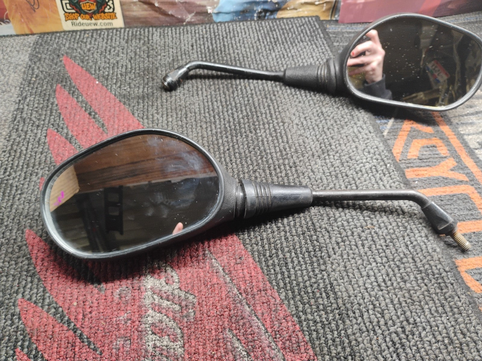 Set Of Scooter Moped Rearview Mirrors