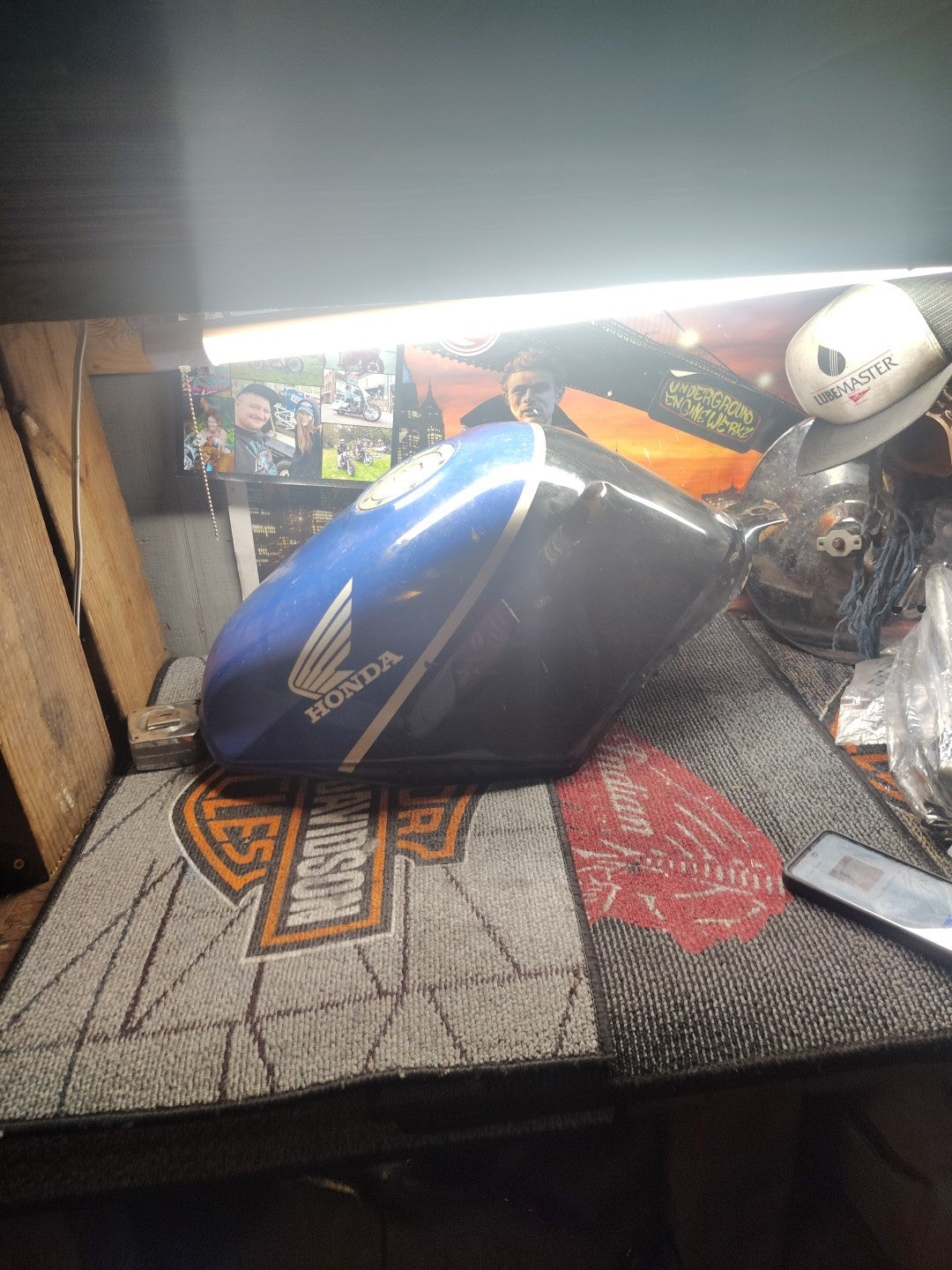 1991-1994 Honda CBR600F2 CBR 600 F2 Oem Gas Tank Fuel Petrol Cell purple Used