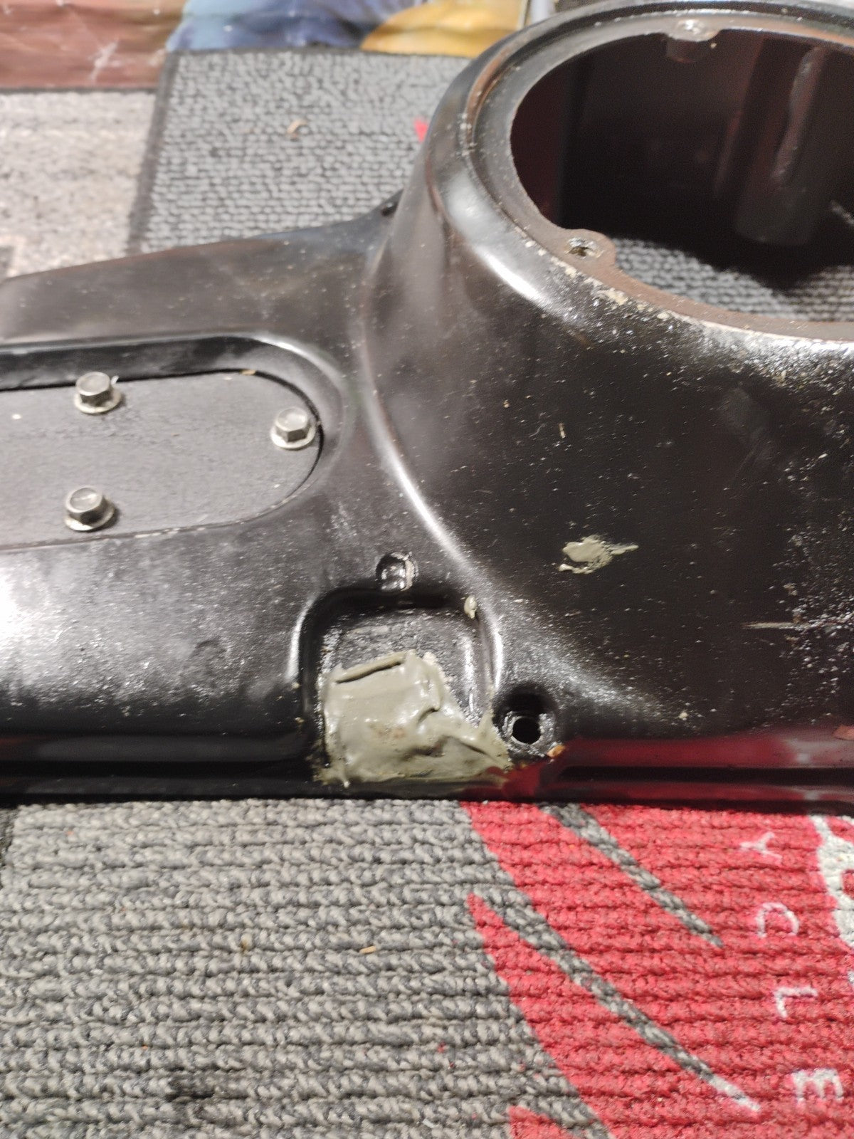 Harley Shovelhead Black Outer Primary Cover 60506-77