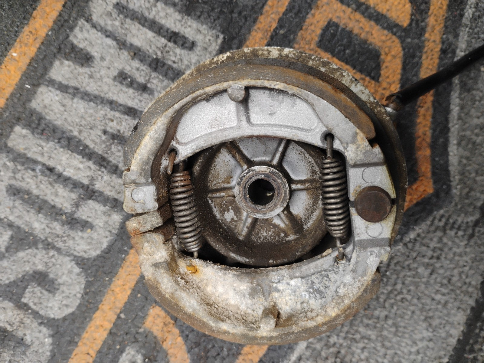 Rear Brake 1974 Honda CB12ts