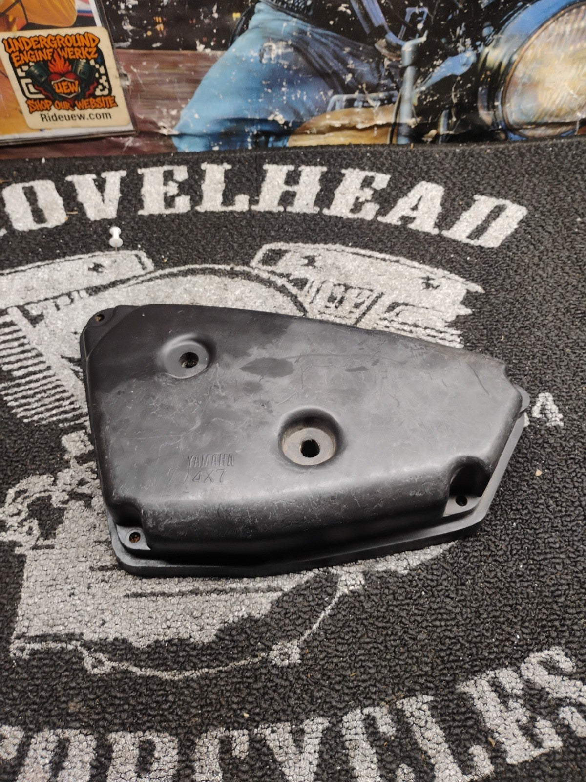 OEM Yamaha Virago XV750 Air Box Filter Cover 42X-14412-00-00 1981-1983