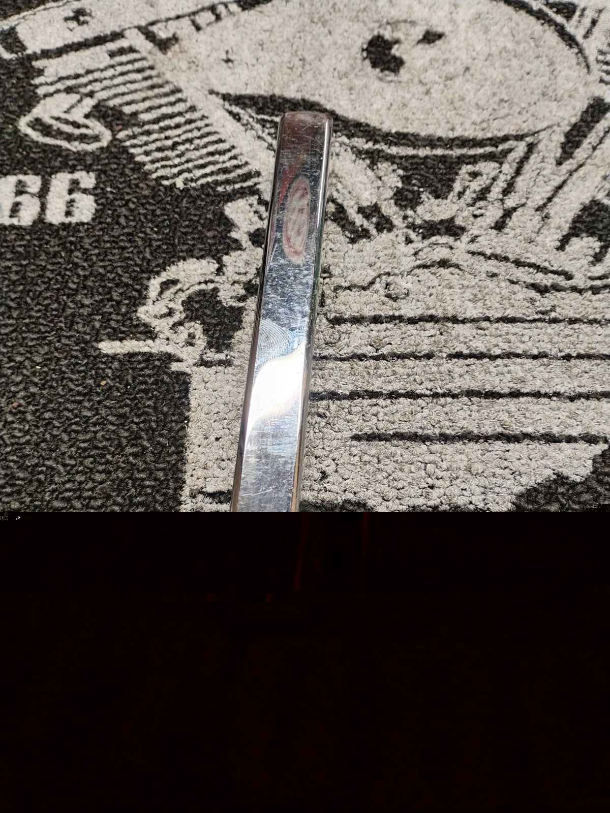90 HARLEY-DAVIDSON SPORTSTER 883 XLH HUGGER LEFT FRONT FOOT REST PEG STEP