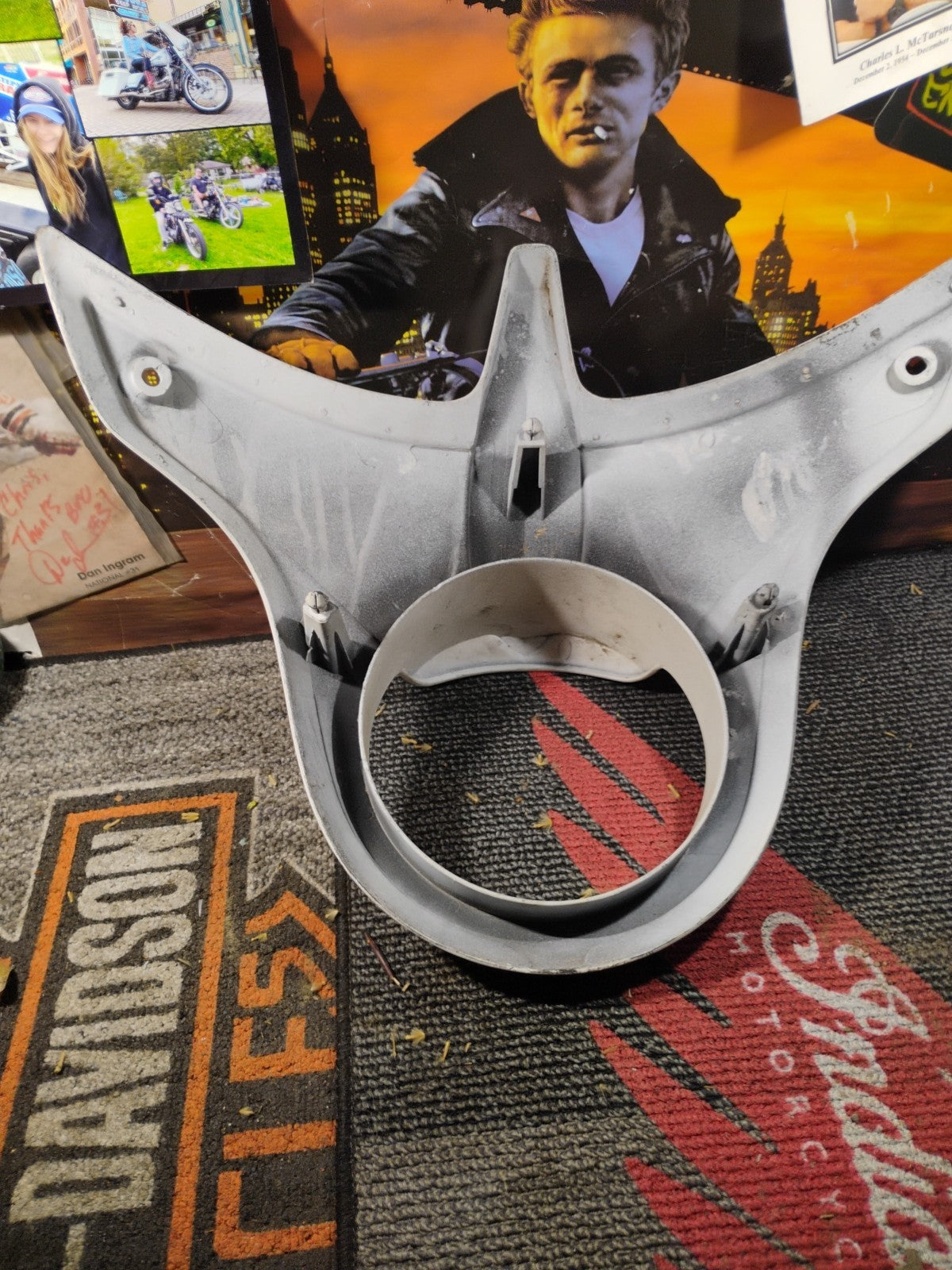 Headlight Bezel Fit For Indian Chieftain 14-18 Dark Horse 16-18 Roadmaster 15-23