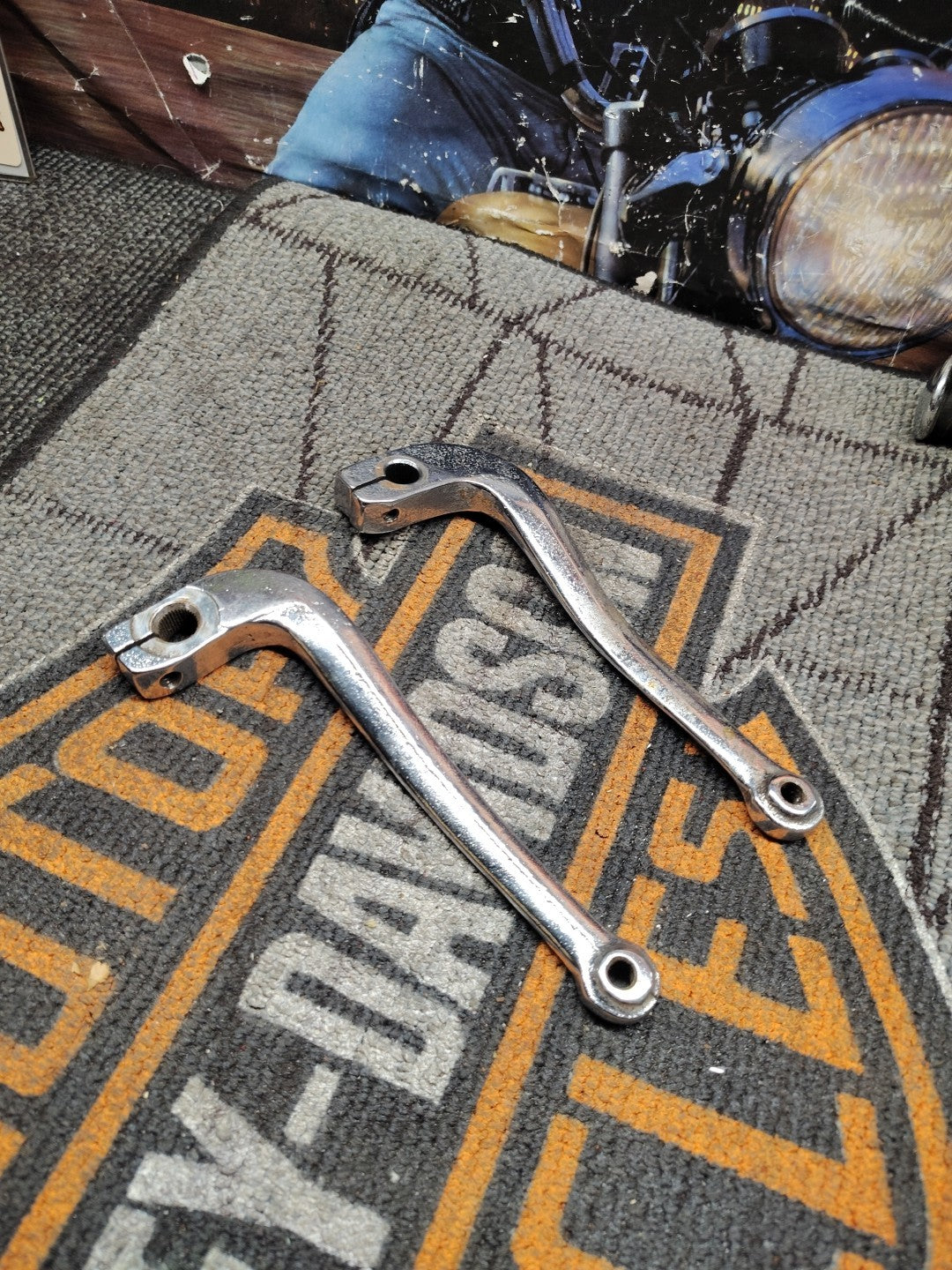 HARLEY FX  FXST 1974 / 1989  FOOT SHIFT LEVER CHROME