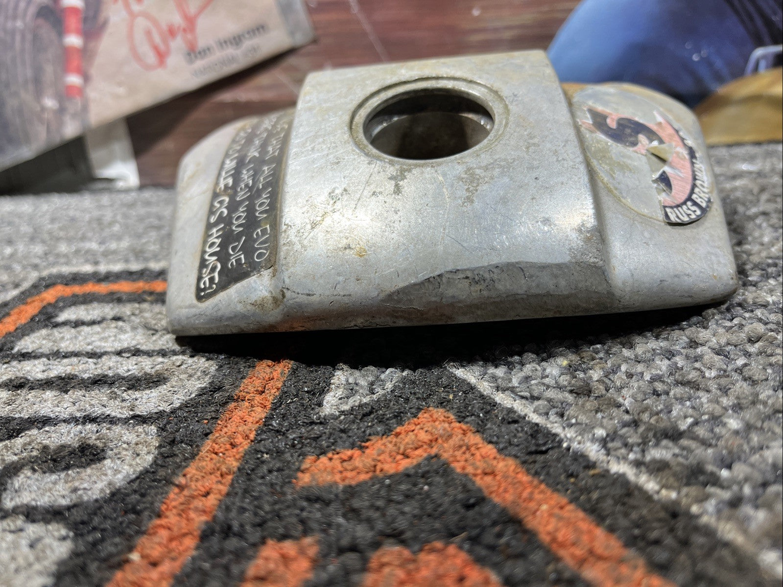 Harley Davidson Headlight Eyebrow Visor Ironhead Sportster Part Number 67813-70