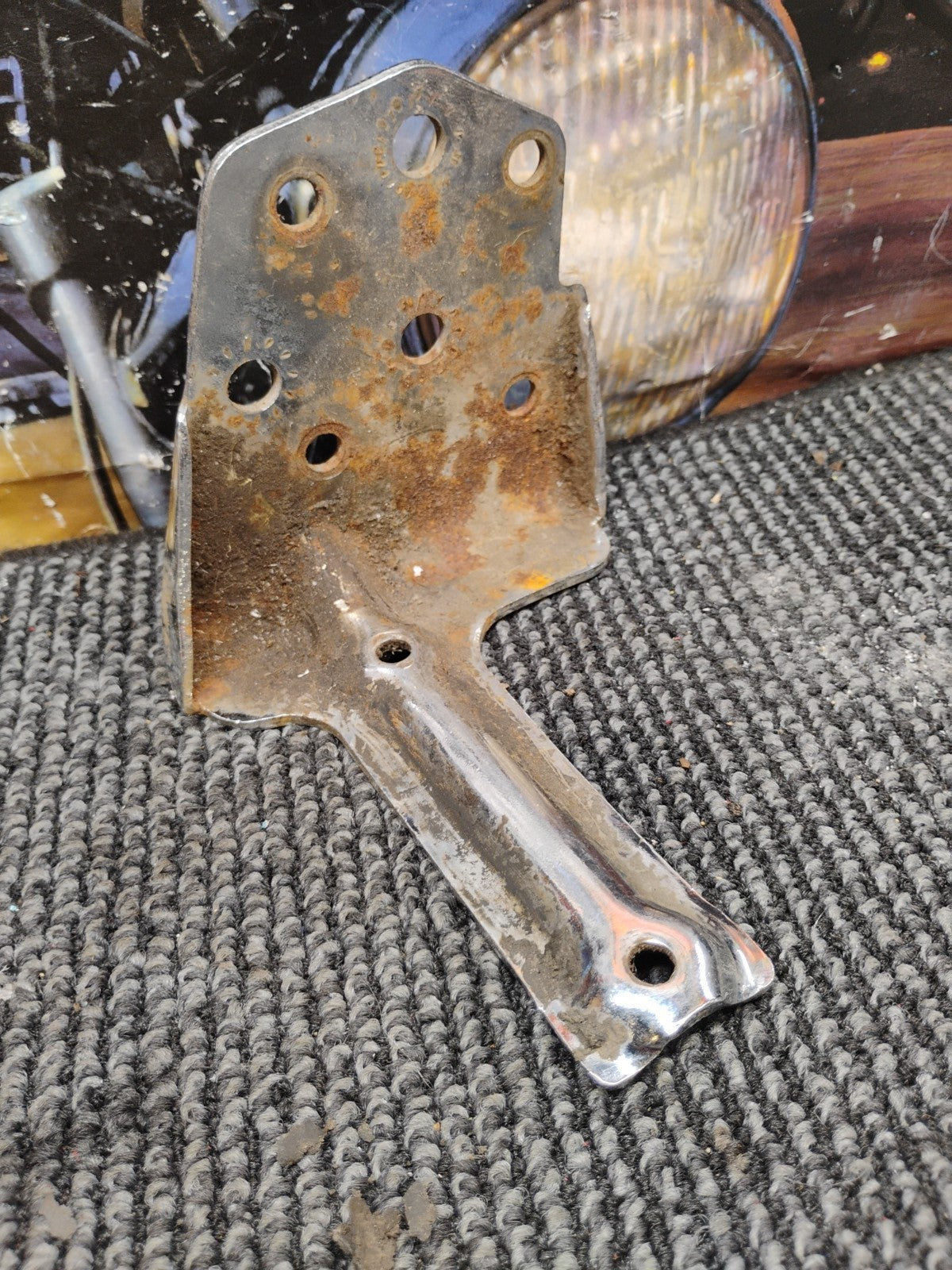 Harley Davidson Shovelhead Regulator Bracket Bobber Custom FL FLH FXWG FX 23-327