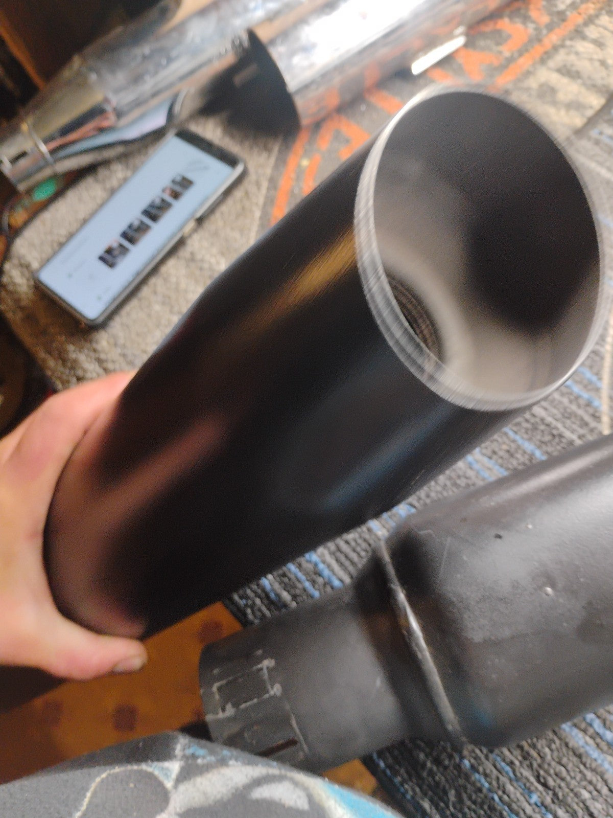 🔥OEM 17-23 Harley Touring Exhaust Mufflers Slip-on's Ceramic Black Stock🔥