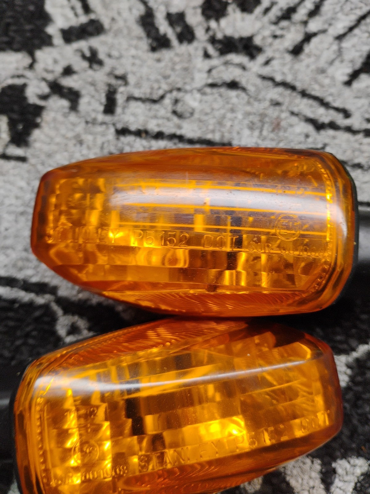SHORT Motorcycle Turn Signals ZX1000 ZR750 KLE650 KLE500 23037-0068