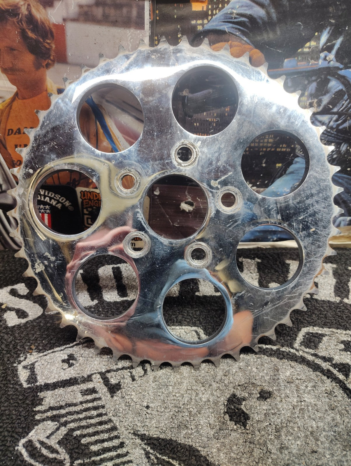 OEM Harley-Davidson 49 Tooth Rear Chain Sprocket Big Twin Sportster