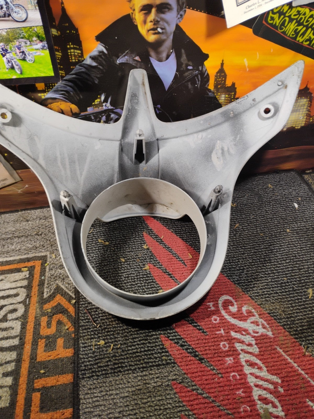 Headlight Bezel Fit For Indian Chieftain 14-18 Dark Horse 16-18 Roadmaster 15-23