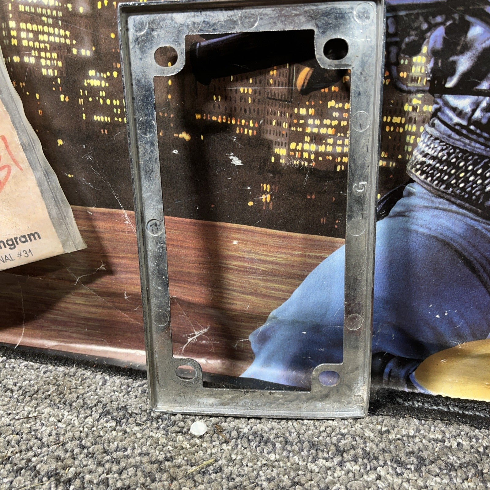 chrome motorcycle license plate frame