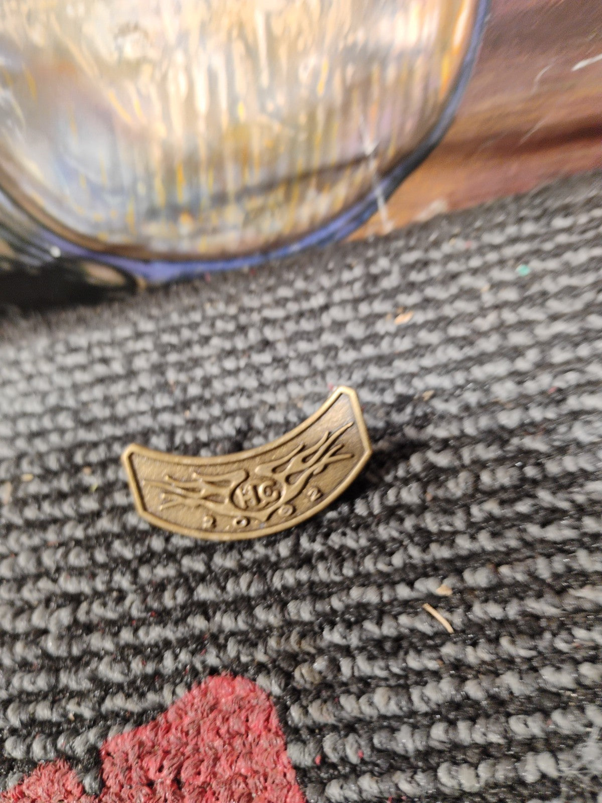 2002 Harley-Davidson Harley Owners Group HOG H.O.G. Member Vest Pin Badge Rocker