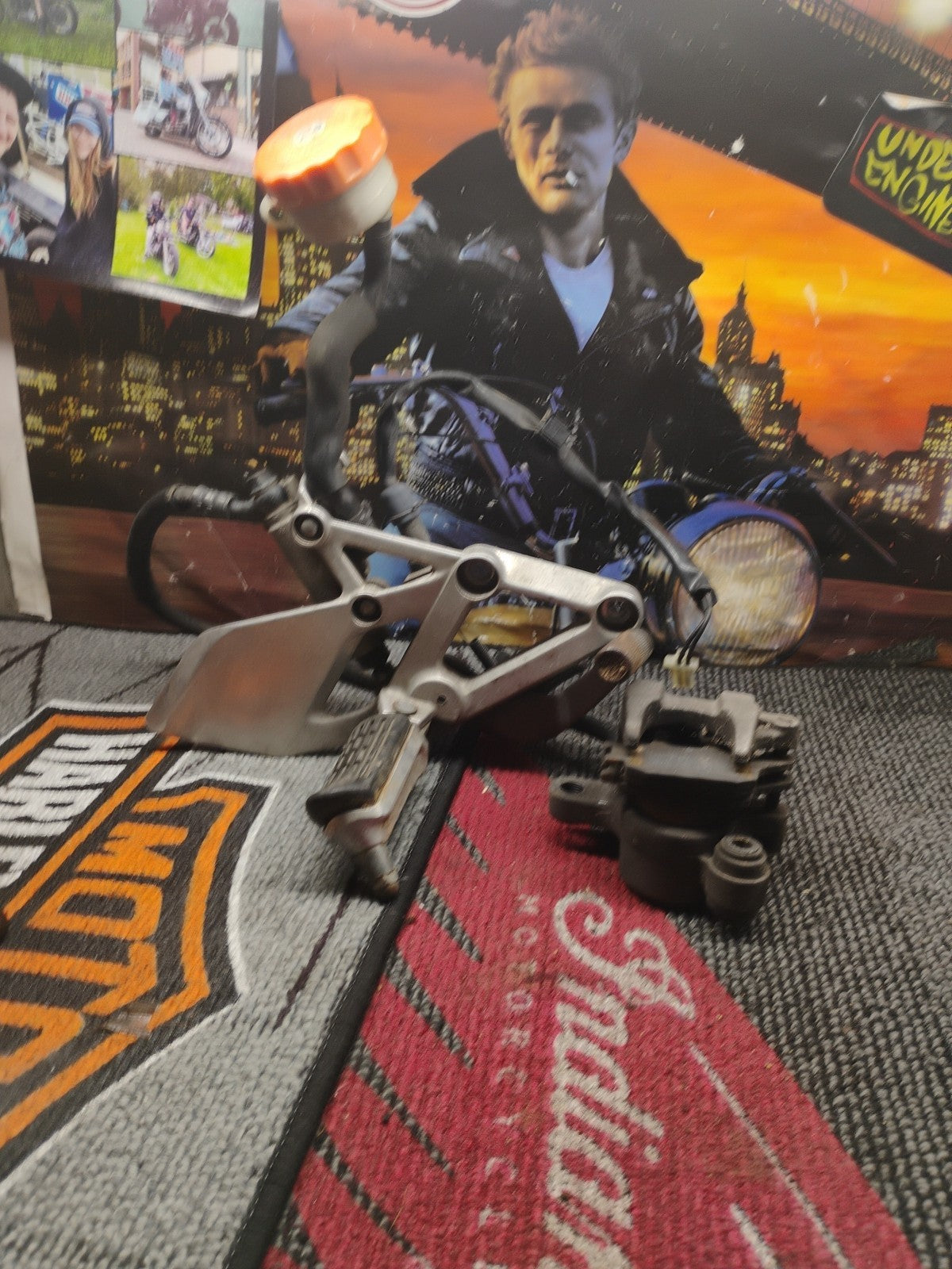 Rear Brake Master Cylinder 1991 Honda CBR600F2 