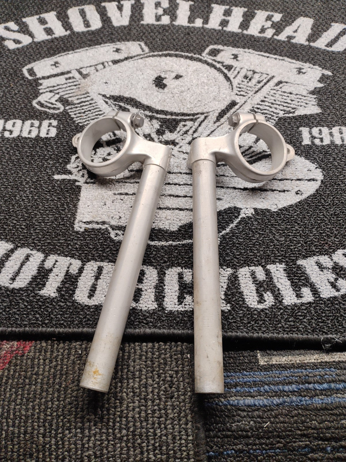 01-03 Suzuki Gsxr600 Left Right Clip On Ons Handlebars Pair Set OEM