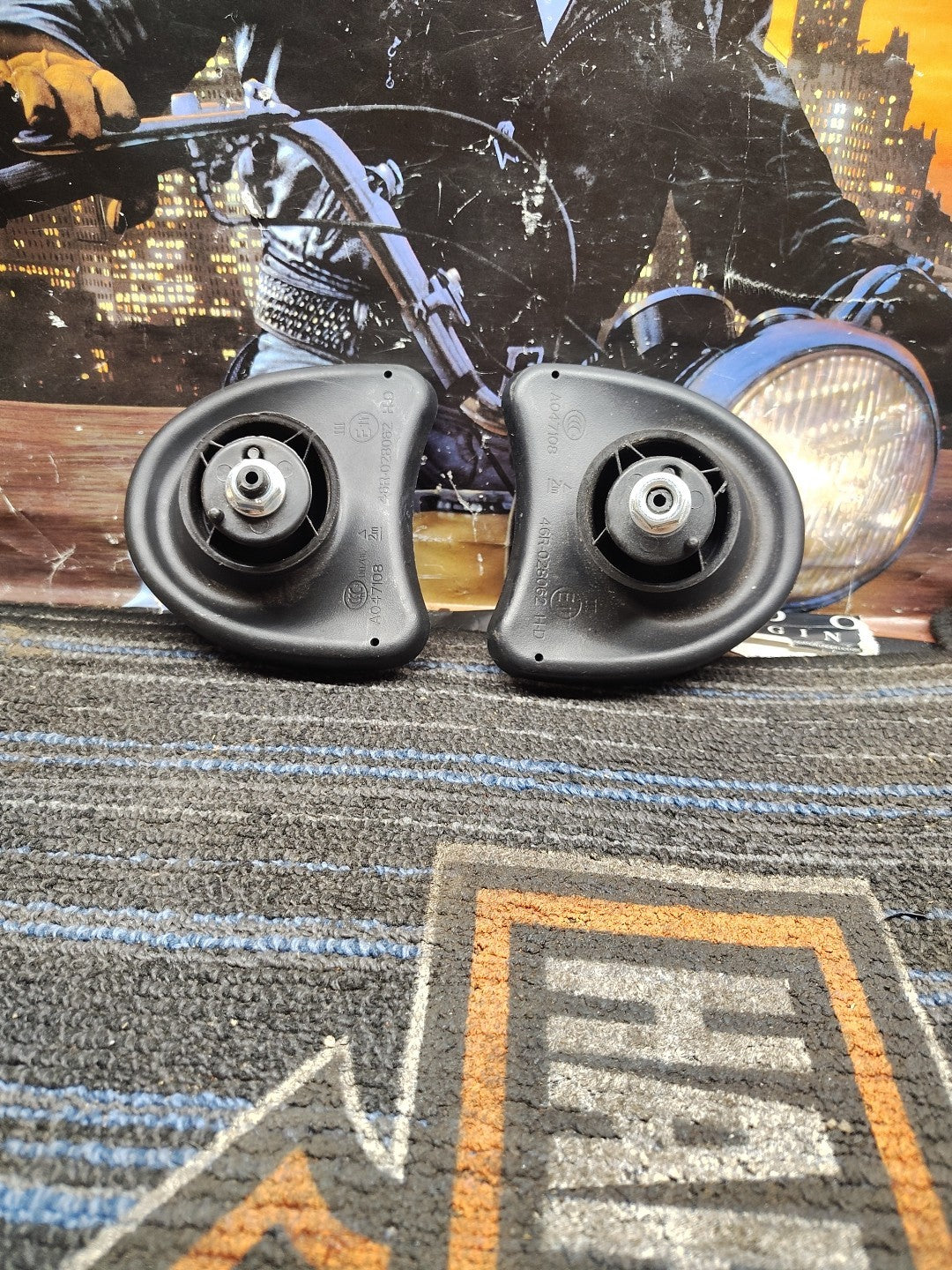 2015 Harley Electra Glide Standard Fairing Mirrors Left & Right Mirror Set 