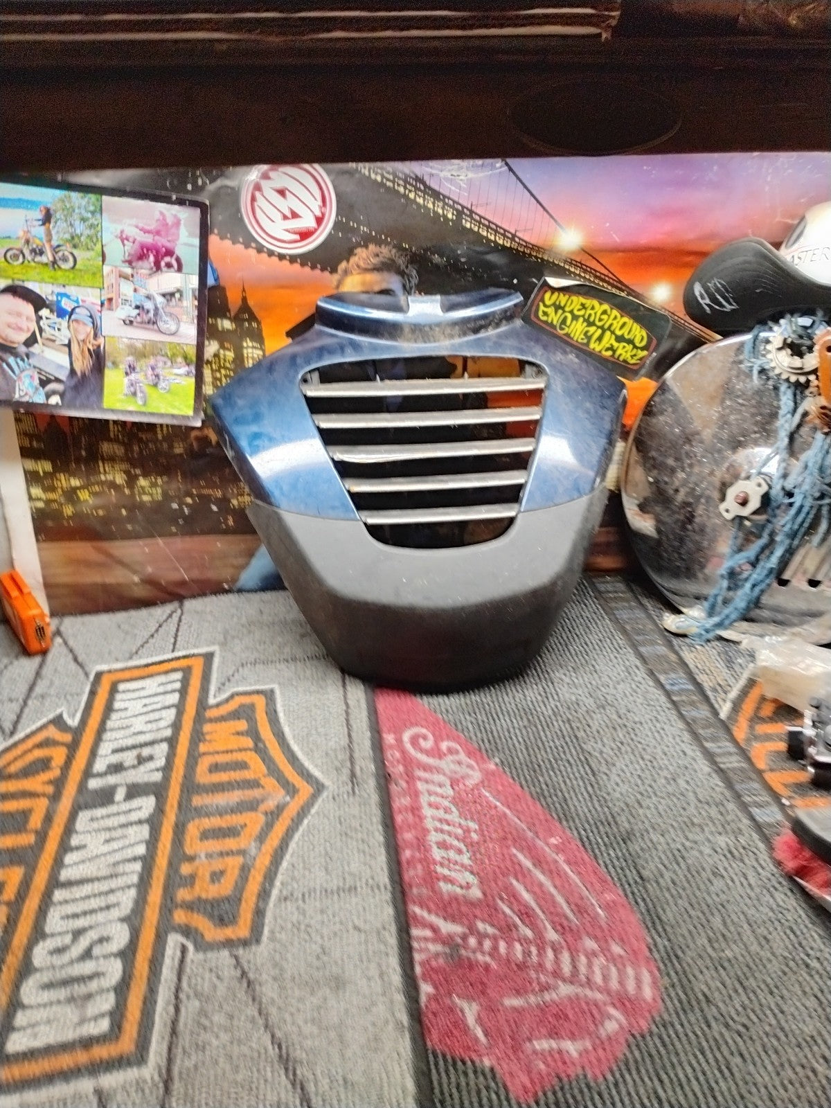 2009 VESPA PIAGGIO MP3 THREE WHEELER 400IE GRILL COVER 624433 624437