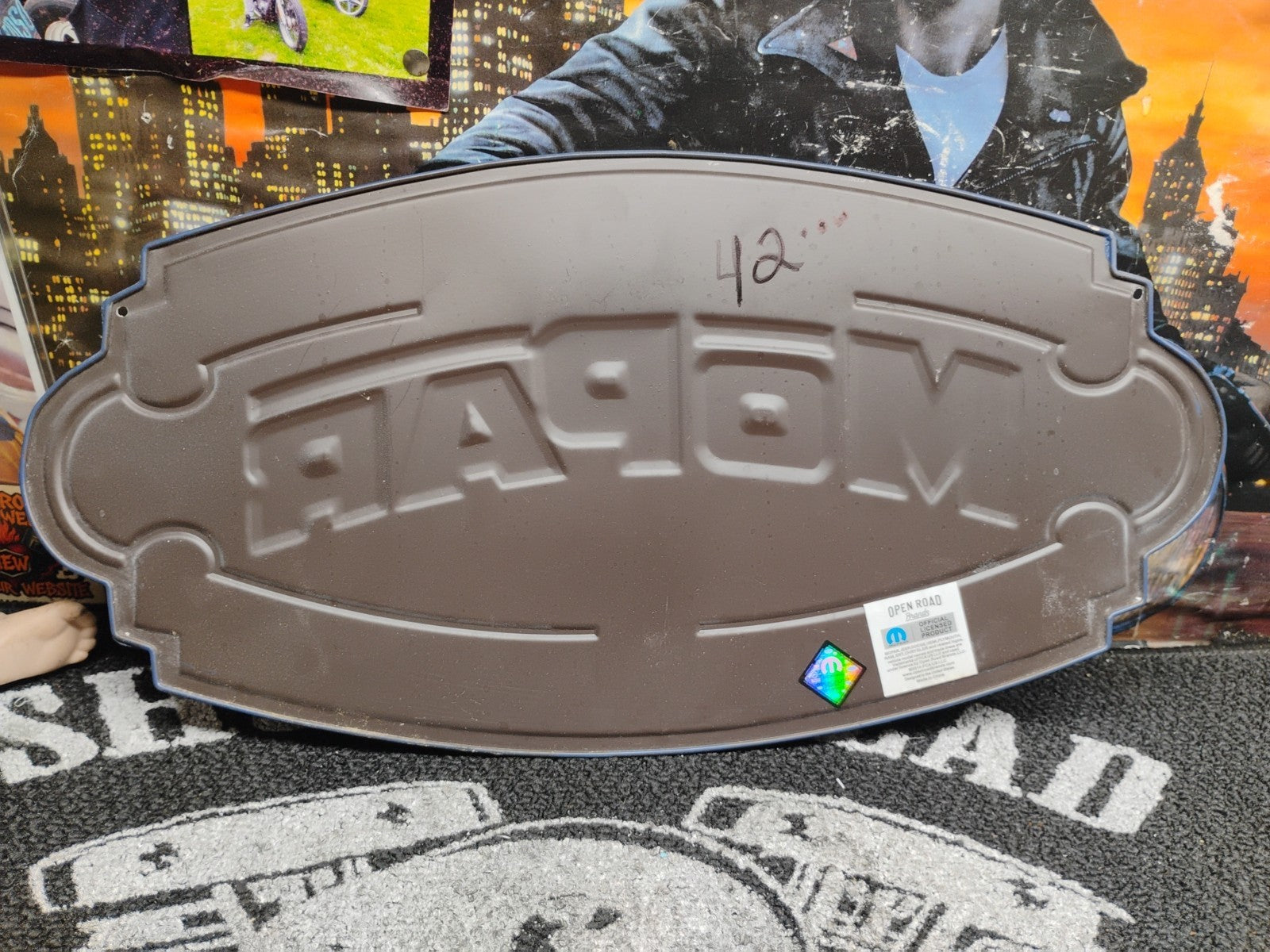 Mopar Metal Sign 18" by 9"