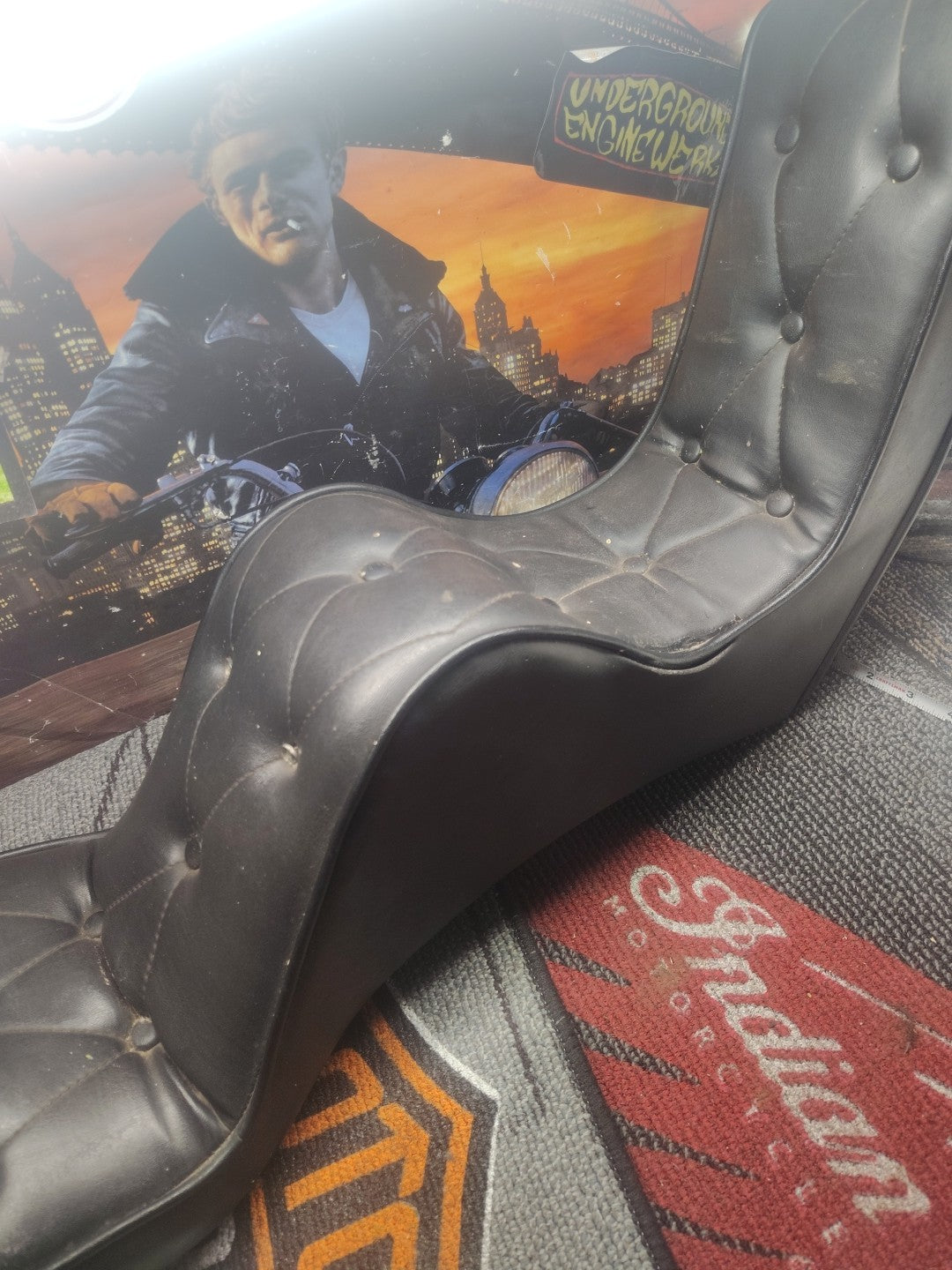 Vintage Drag SpecialtyHarley Panhead Shovelhead Sportster King&Queen Rigid Seat