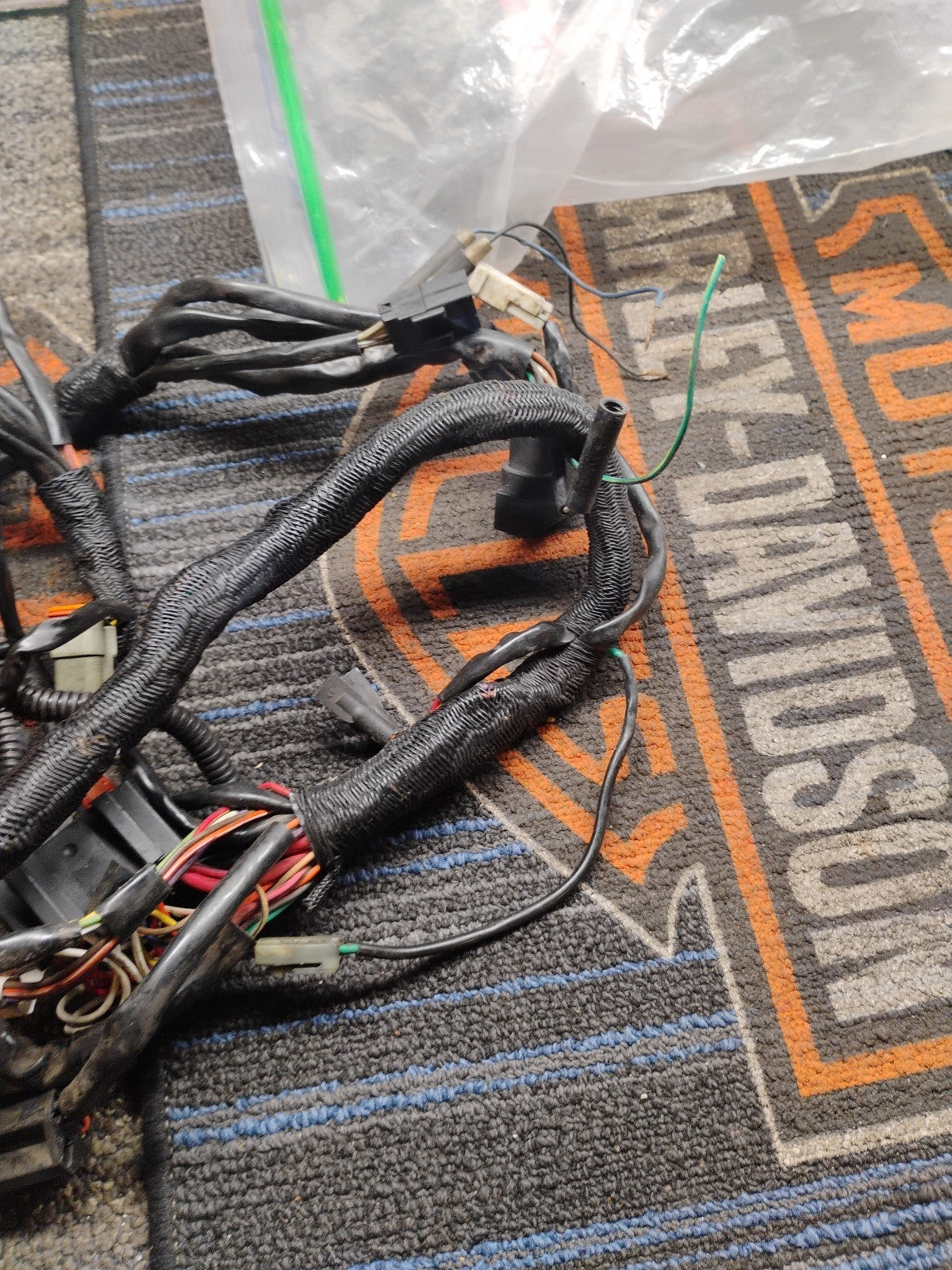 2002 Buell Blast 500 Almost Complete Wiring Harness Oem