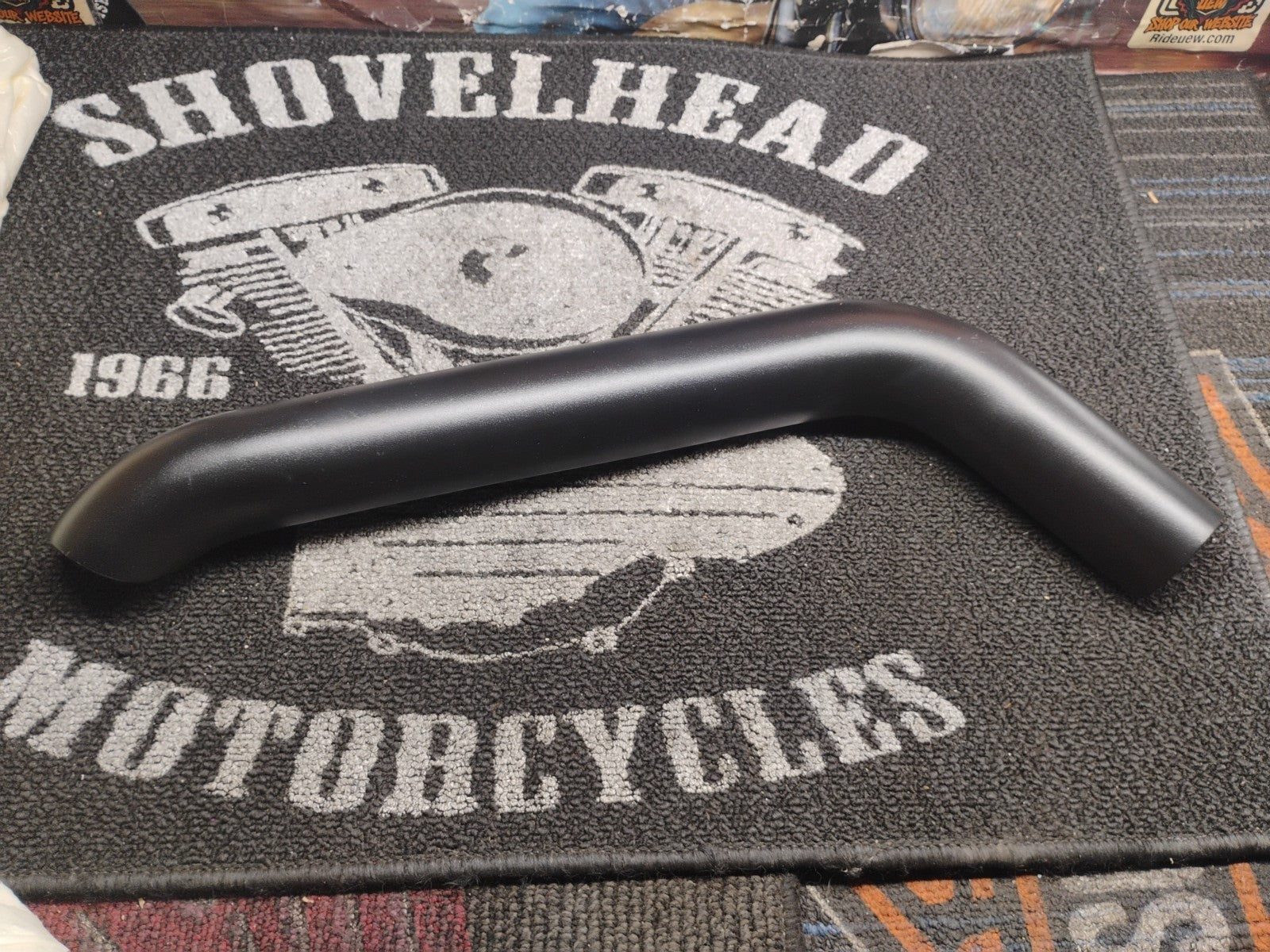 Harley Davidson Exhaust Heat Shield 25310HSB NOS Black 2" Pipe Muffler Cover
