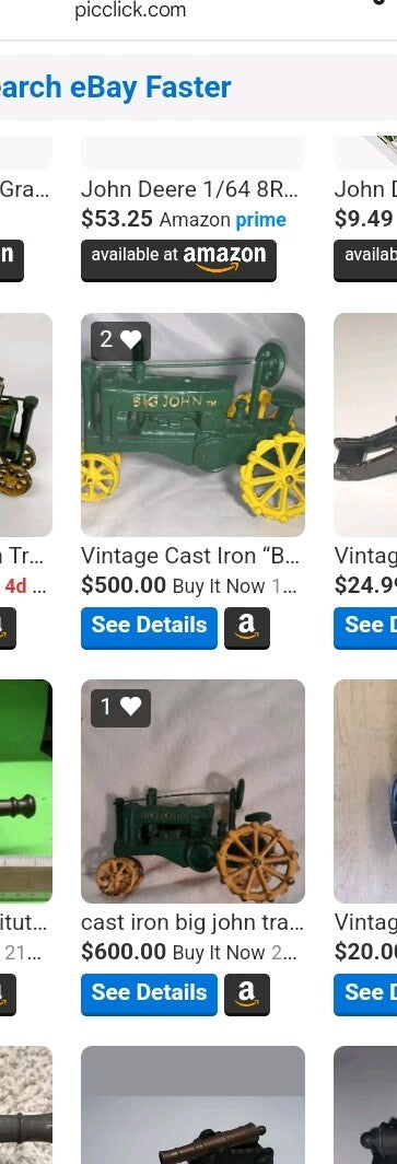 Vintage Cast Iron “Big John”  John Deere (1928-1935)