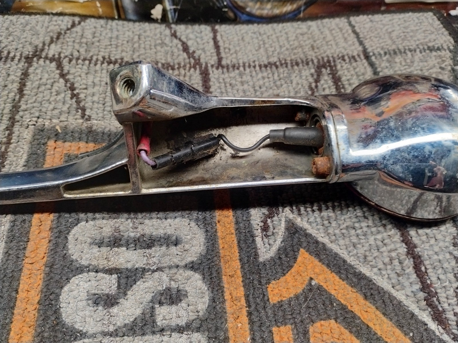 Harley touring softail Road King Rear Blinker Turn Signal Bar 