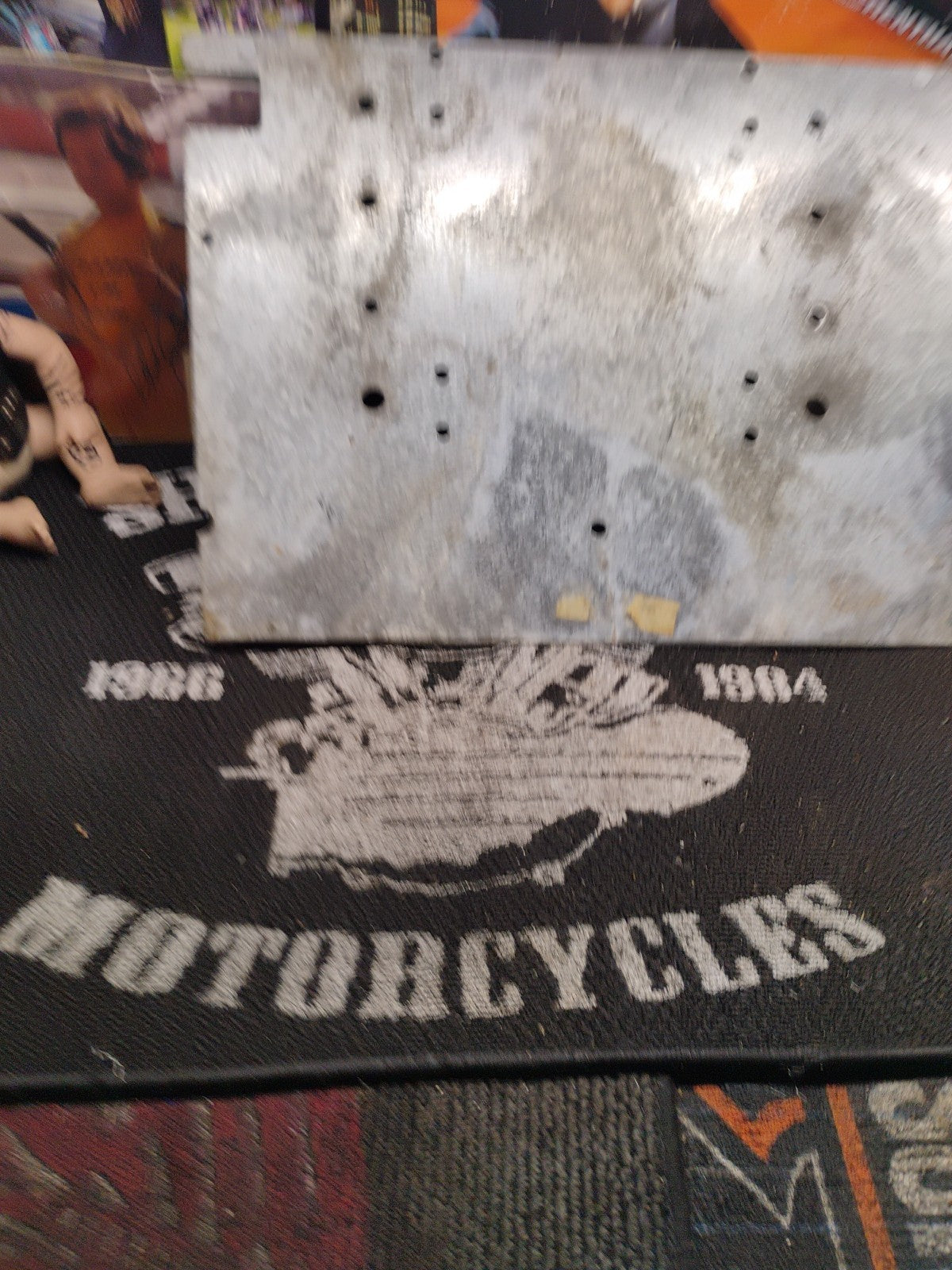 Harley Tour Pak Backing Plate 90688-85 OEM Lid Reinforcement Mount