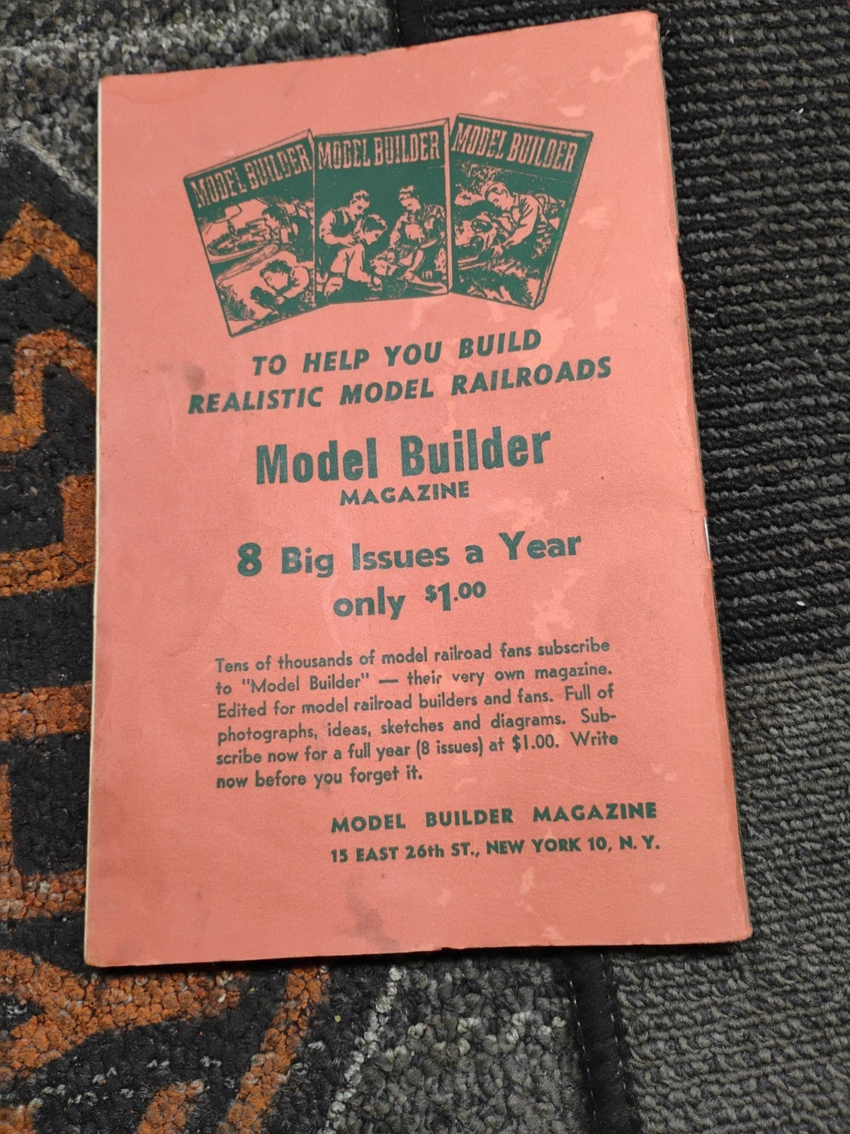 1946 Instructions For Assembling and Operating Lionel Trains-Booklet