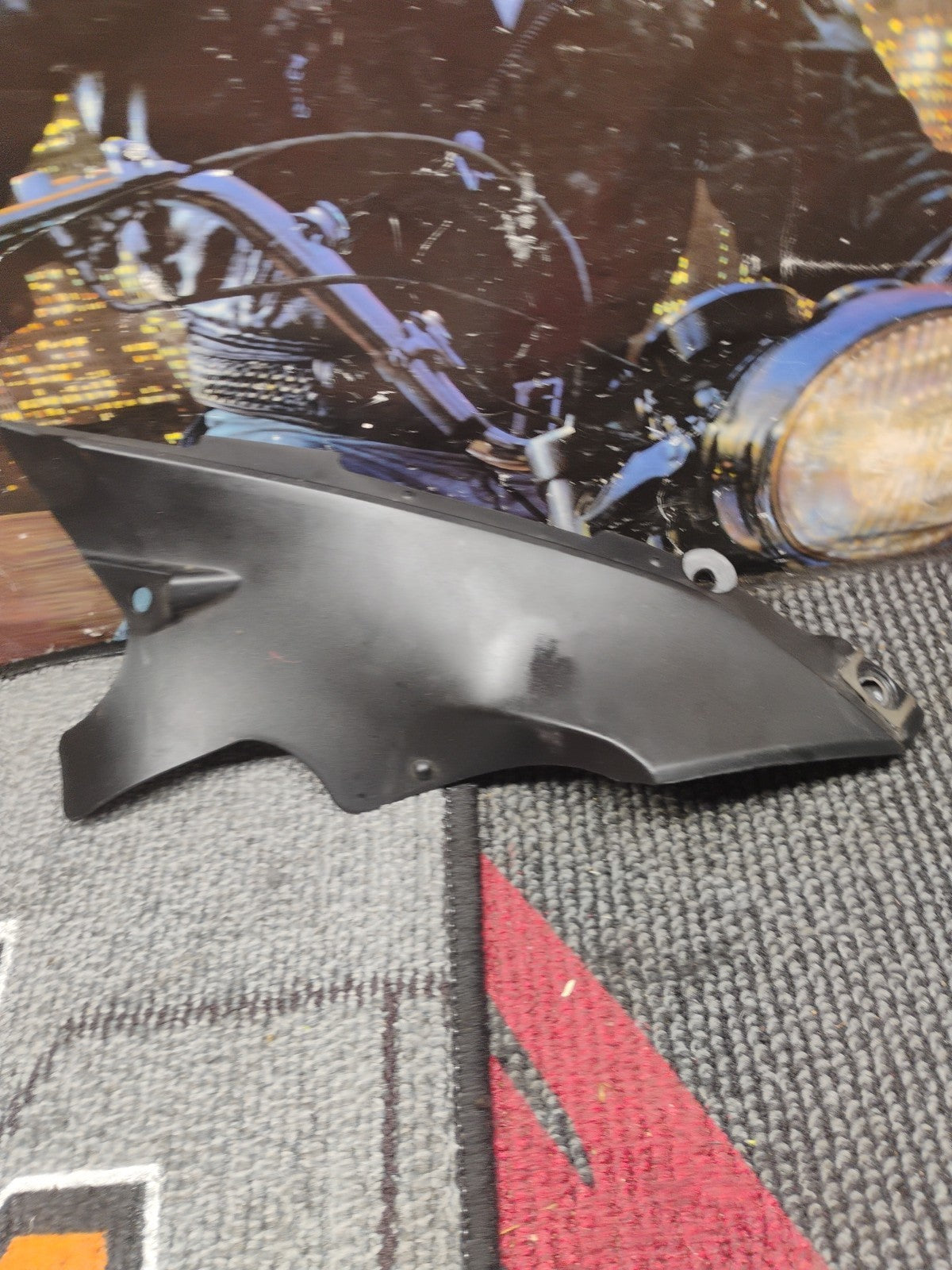 NOS OEM Yamaha Air Outlet Grill 2004-06 YZF-R1/R1 5VY-2837W-00