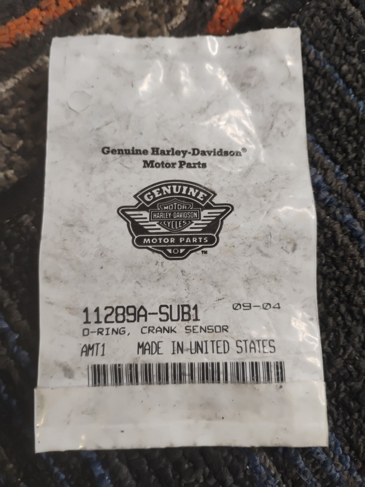 Harley-Davidson OEM Crank Sensor O-Ring 11289A-SUB1 NOS Genuine