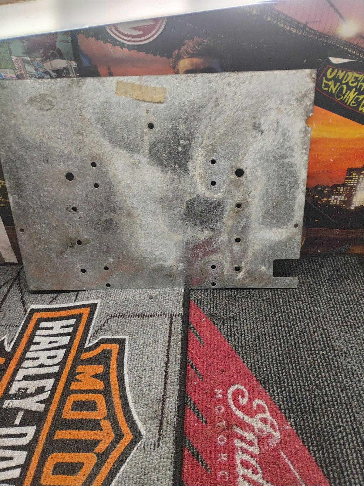 2000-2005 Harley Davidson Electra Glide LUGGAGE BOX MOUNT PLATE