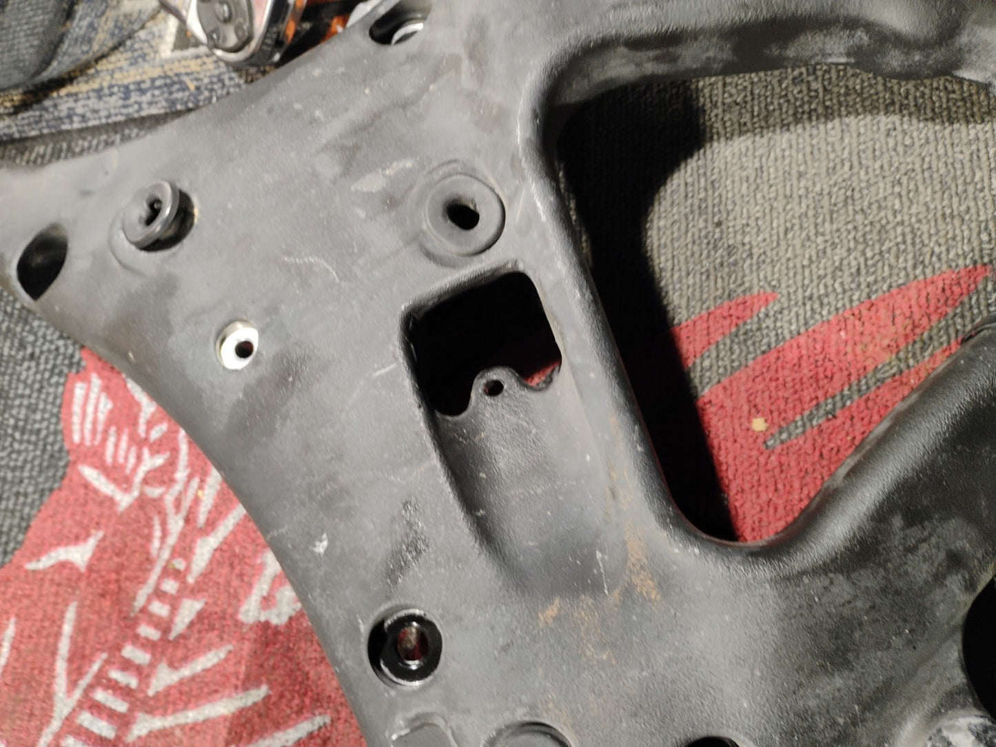 Indian Chief Chieftain & Roadmaster Left & Right Rear Subframe Support Brackets