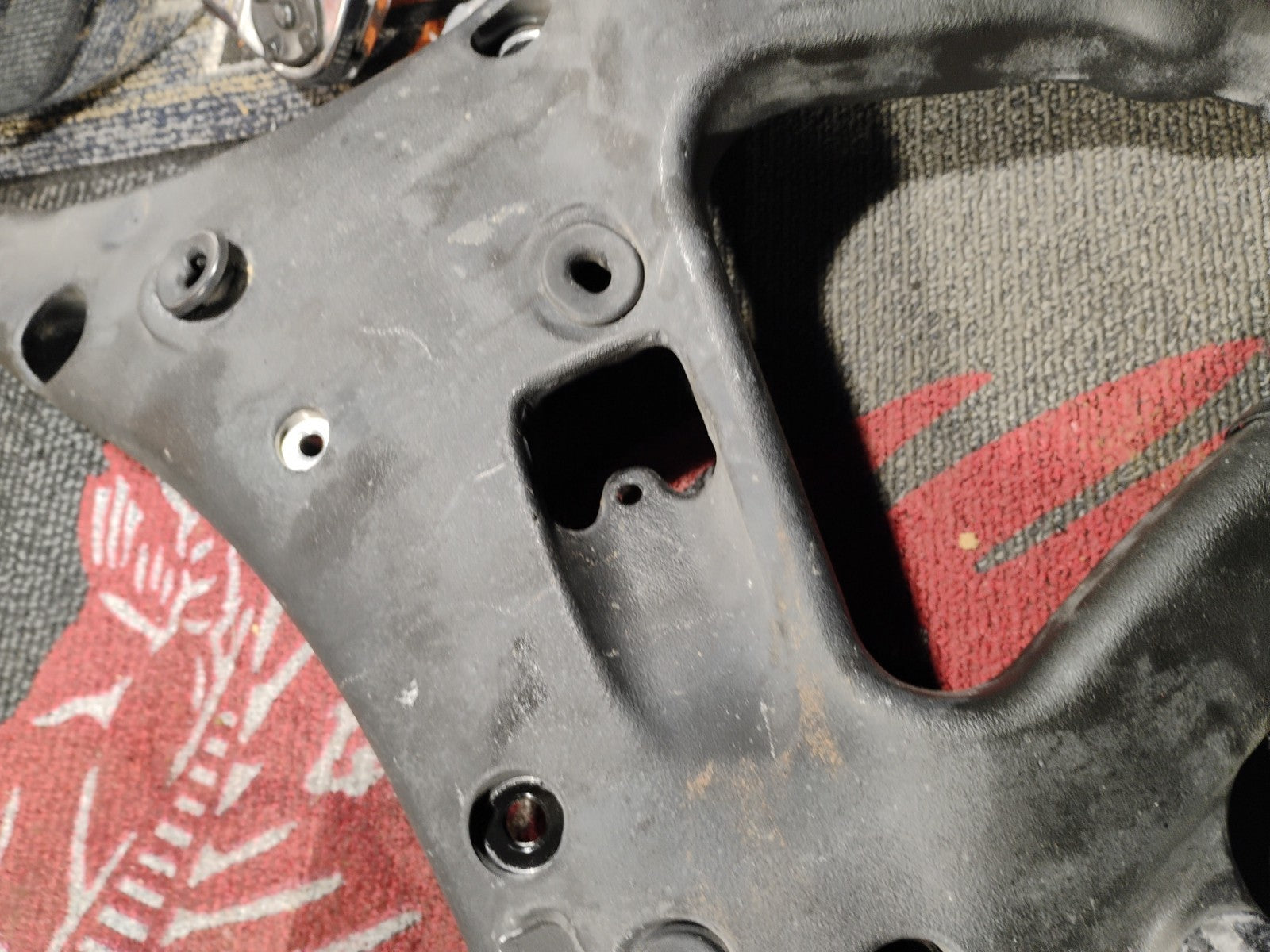 Indian Chief Chieftain & Roadmaster Left & Right Rear Subframe Support Brackets