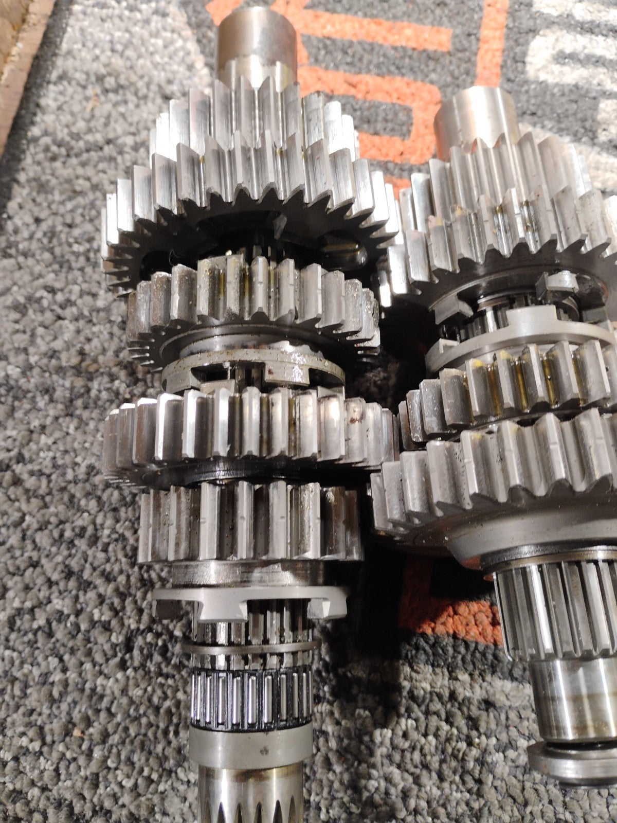 2001 Buell Blast Transmission Gears and Shafts