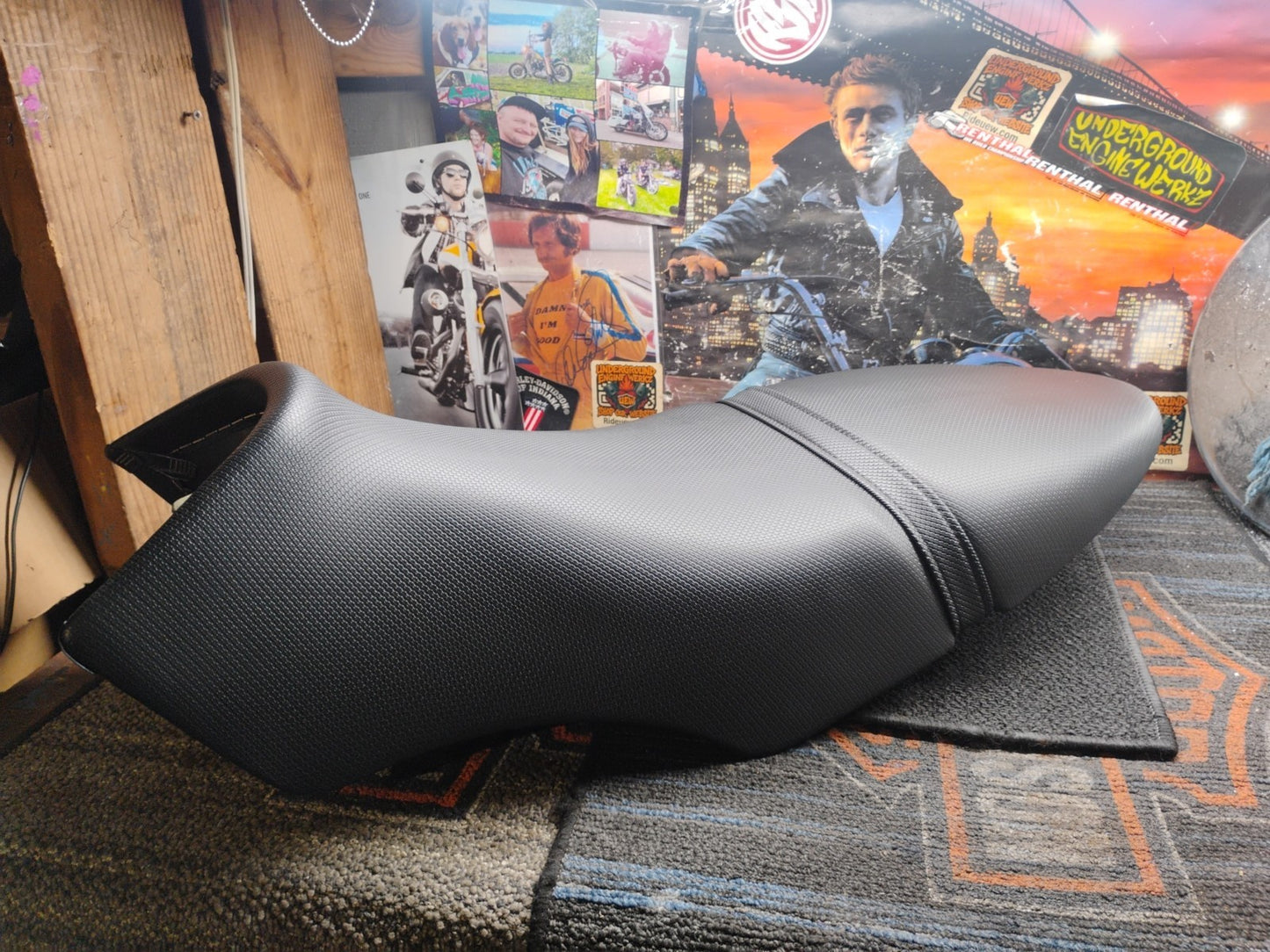 OEM Buell XB12S Motorcycle Seat Black Rider Saddle