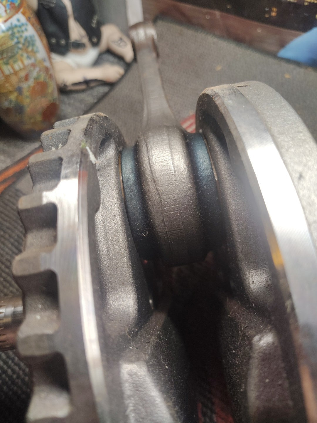 GENUINE HARLEY DAVIDSON TWIN CAM CRANKSHAFT FLYWHEEL & RODS 96" 2395407