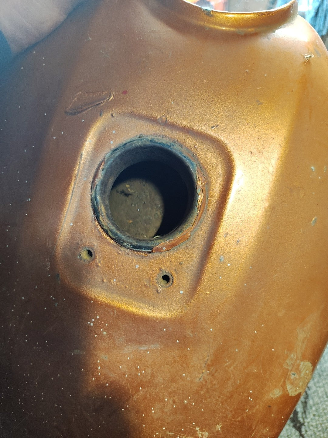 1982  KAWASAKI CSR 650 KZ 650 H2 FUEL GAS PETRO TANK OEM 51001-1057-00