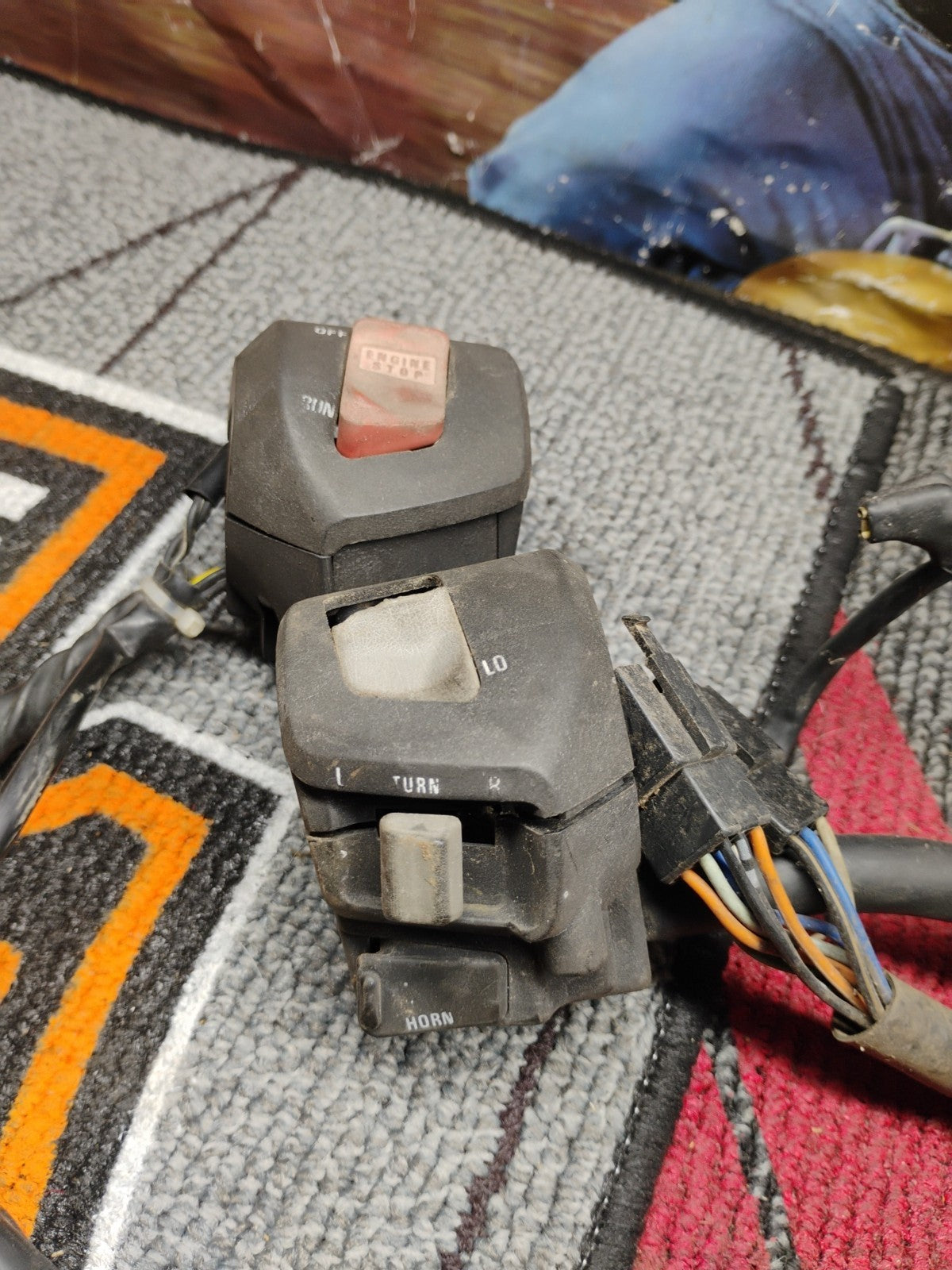 1991 HONDA CBR600F2 CBR600 F2 CBR 600 RIGHT&LEFT CONTROL SWITCH HAND CONTROLS 